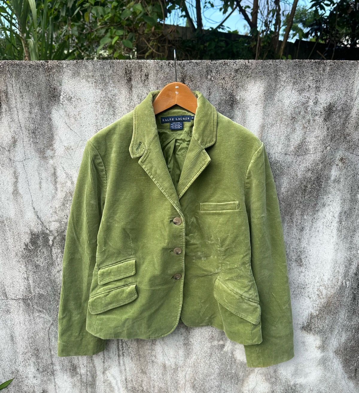 Ralph Lauren Ralph Lauren cudroy green blazer multipocket Size S / US 4 / IT 40 - 1 Thumbnail