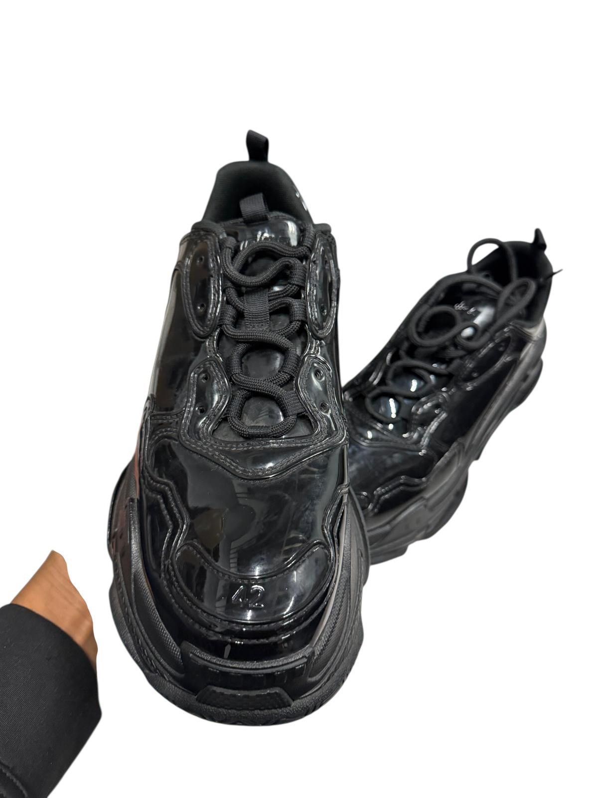 Balenciaga Patent Leather Triple S Size US 9.5 / EU 42-43 - 2 Thumbnail