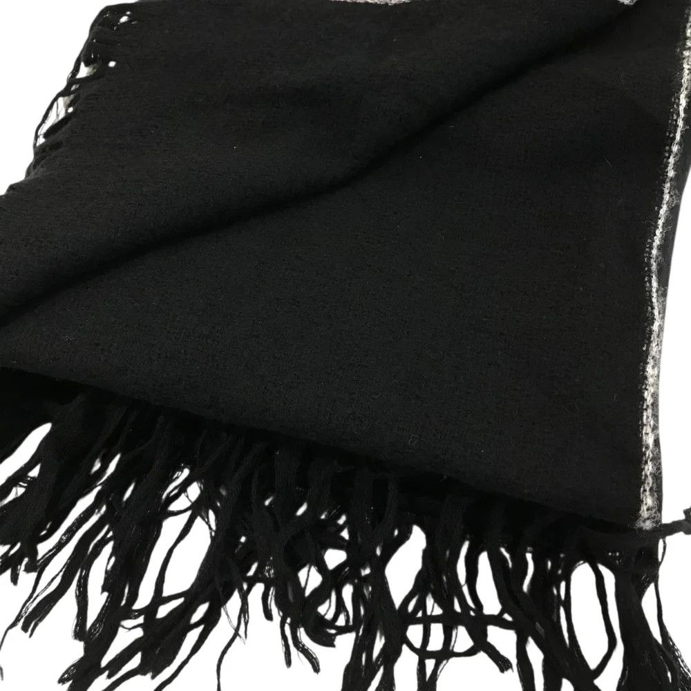 Yohji Yamamoto Yohji Yamamoto pour homme/ Double-woven fringe scarf Size ONE SIZE - 4 Thumbnail