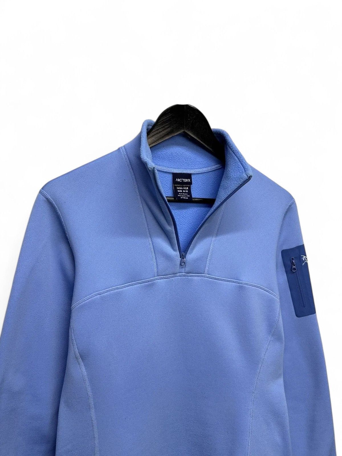 Outdoor Research Arcteryx Blue Technical Outdoor Sweatshirt Oversize Style Size M / US 6-8 / IT 42-44 - 7 Thumbnail