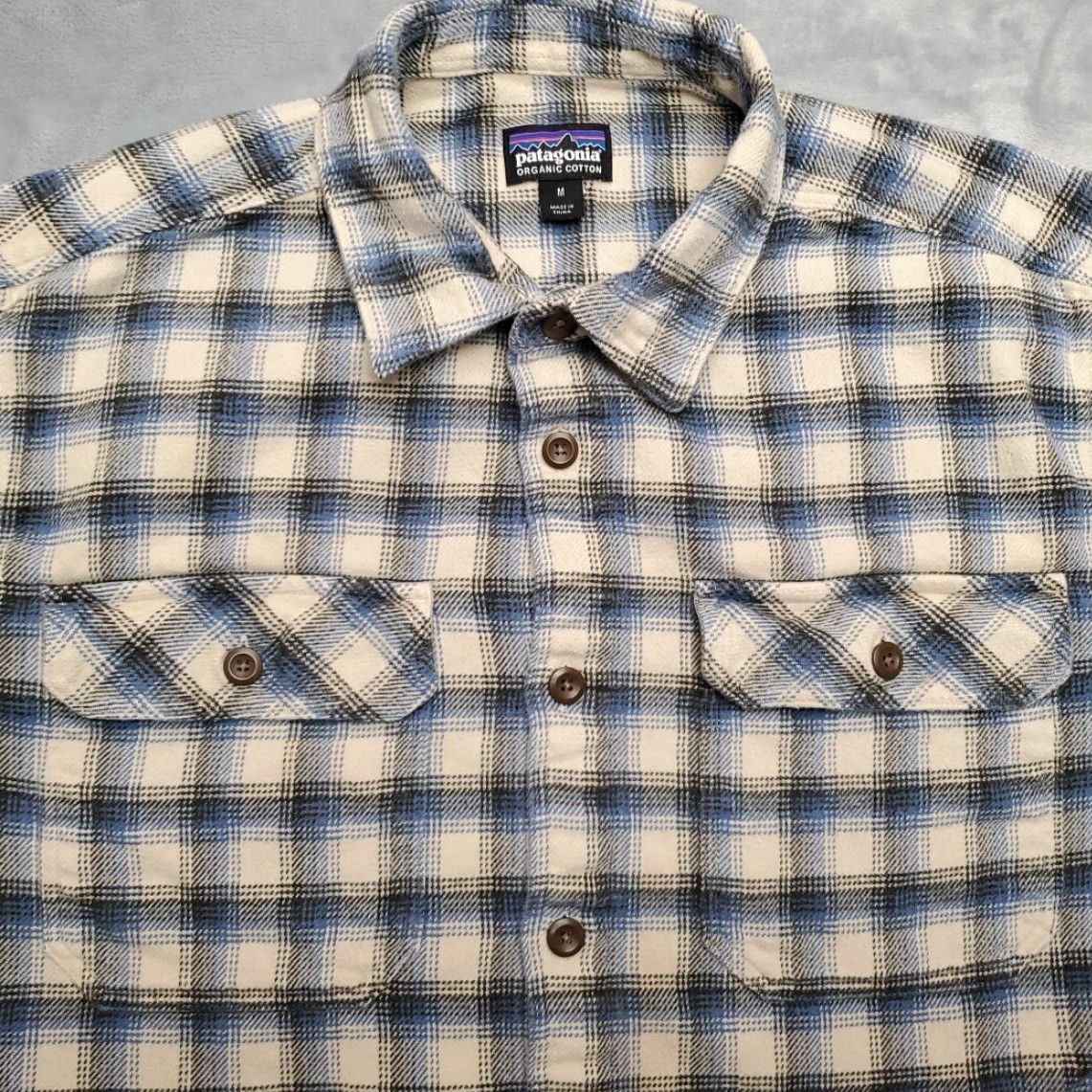 Patagonia Patagonia Shirt Mens M Green Plaid Twill Flannel Long Sleeve 100% Organic Cotton Casual Heavyweight Pockets Button-Up Collared Mens Size US M / EU 48-50 / 2 - 4 Thumbnail