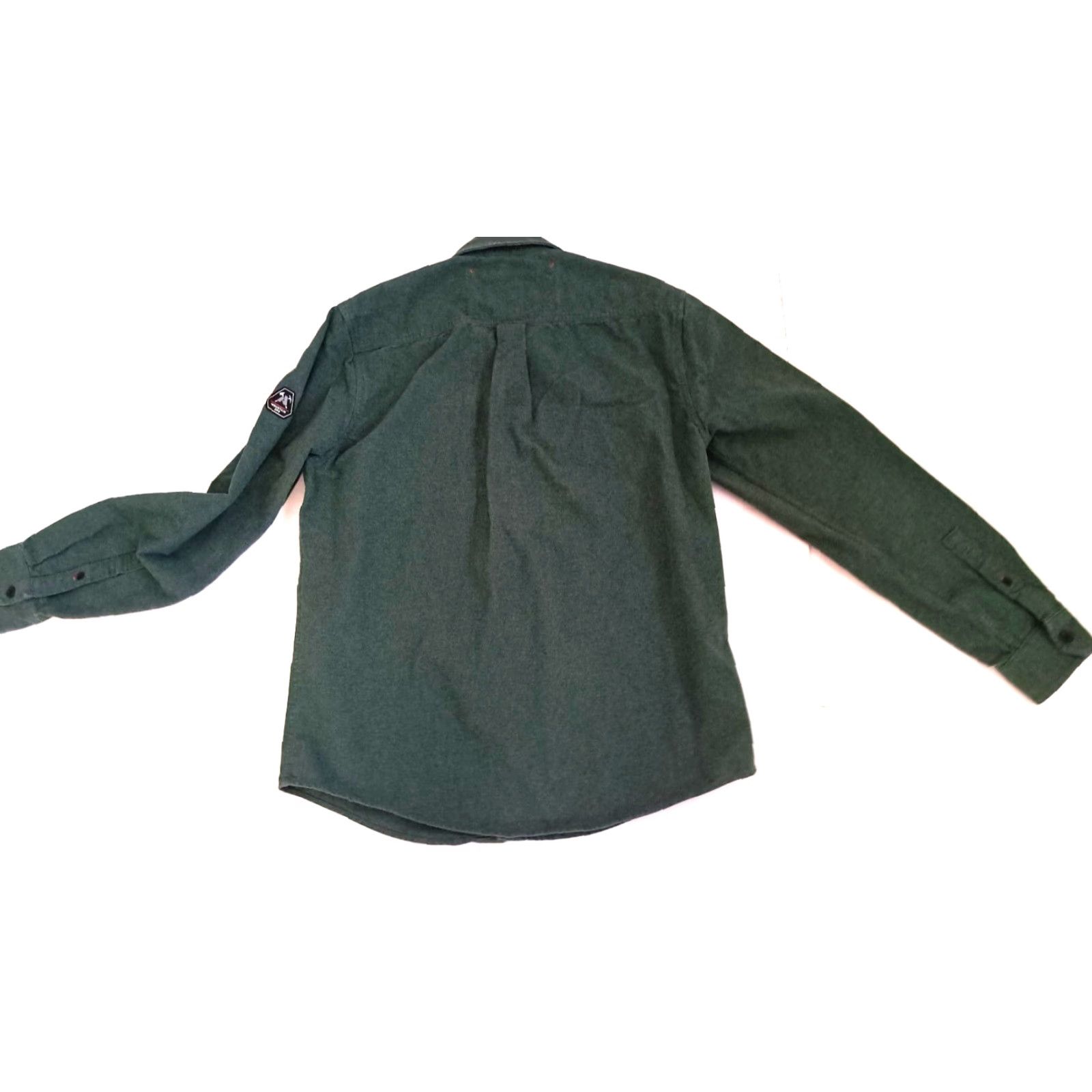 Eddie Bauer Vintage Eddie Bauer Mountain OPS Green Cotton Chamois Button Shirt Medium Size US M / EU 48-50 / 2 - 5 Thumbnail
