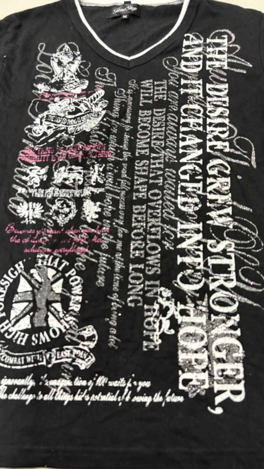 If Six Was Nine Timestep japan skull cross Poems Bondage Shirt Size US M / EU 48-50 / 2 - 2 Thumbnail