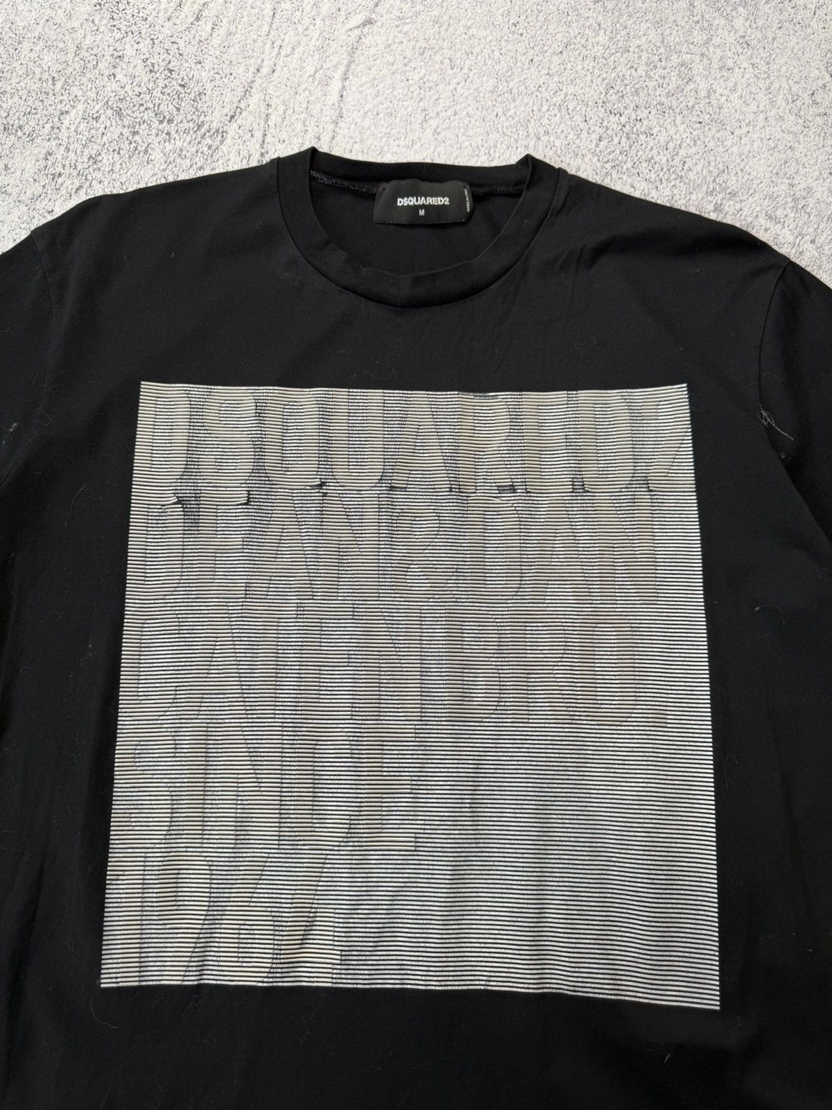 Dsquared2 Mens Dsquared2 T Shirt Luxury Tee Big logo Size US M / EU 48-50 / 2 - 6 Thumbnail