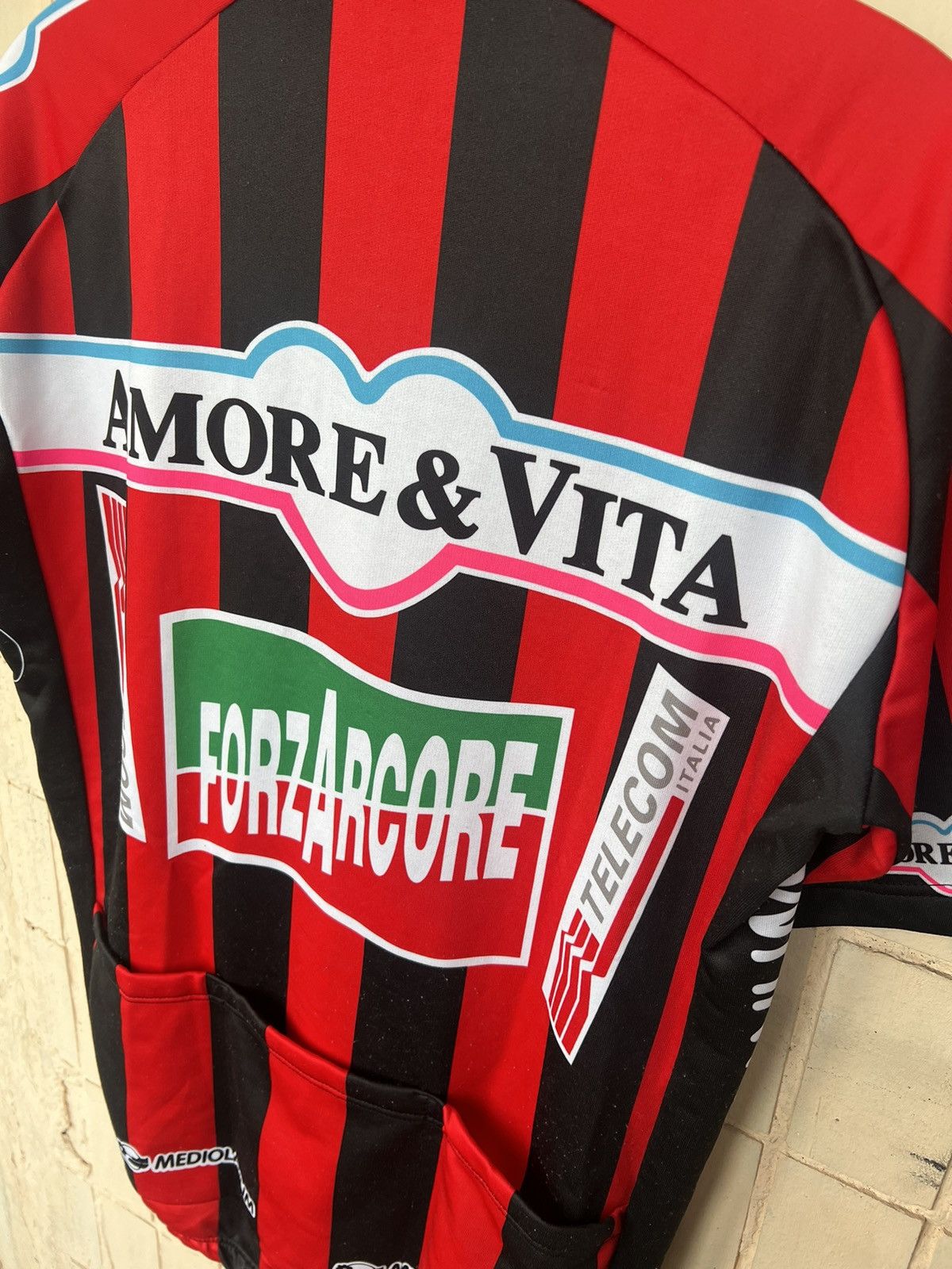 Bicycle Vintage Race 90s Jersey Amore Vita Canova Y2K Pepsi Size US M / EU 48-50 / 2 - 20 Thumbnail