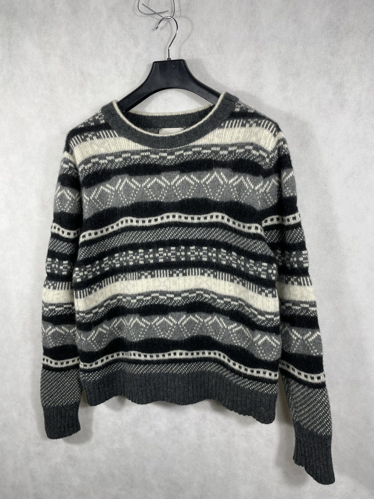 Acne Studios × Designer Acne Raule AW10 Pop Classics Crew Neck Wool Sweater Jumper Size US M / EU 48-50 / 2 - 2 Thumbnail