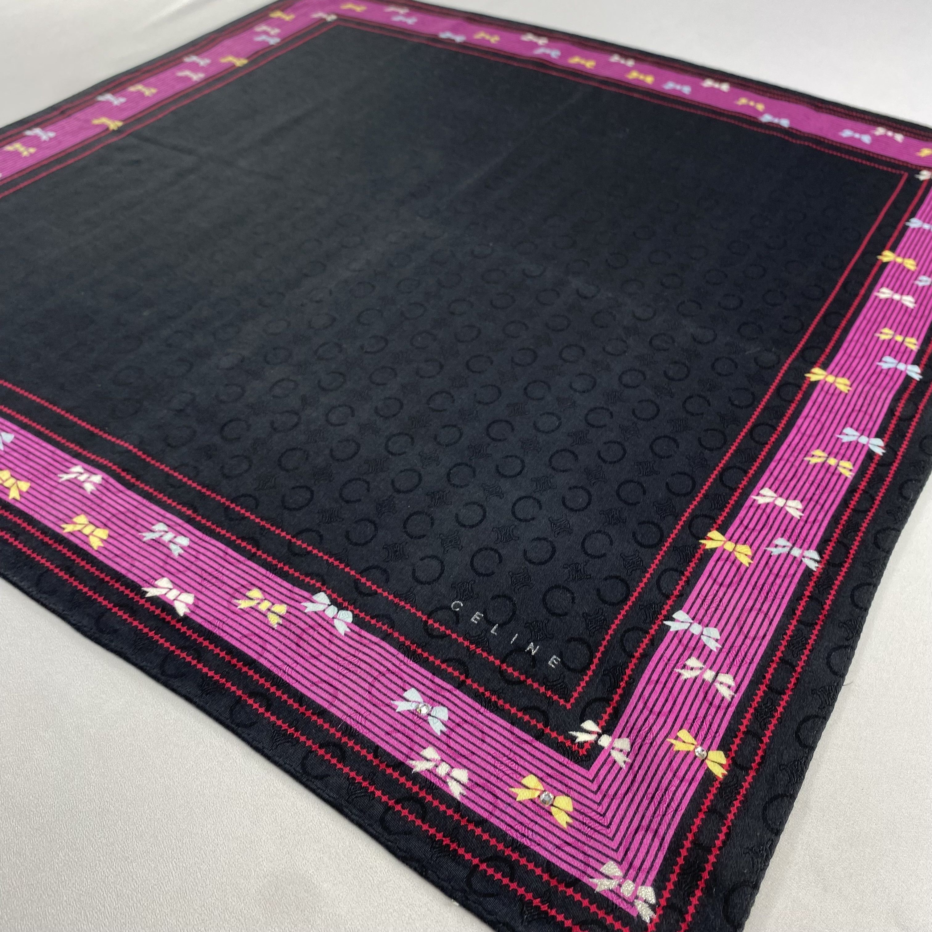 Celine × Vintage Celine Handkerchief / Neckerchief / Bandana-P1553 Size ONE SIZE - 2 Thumbnail