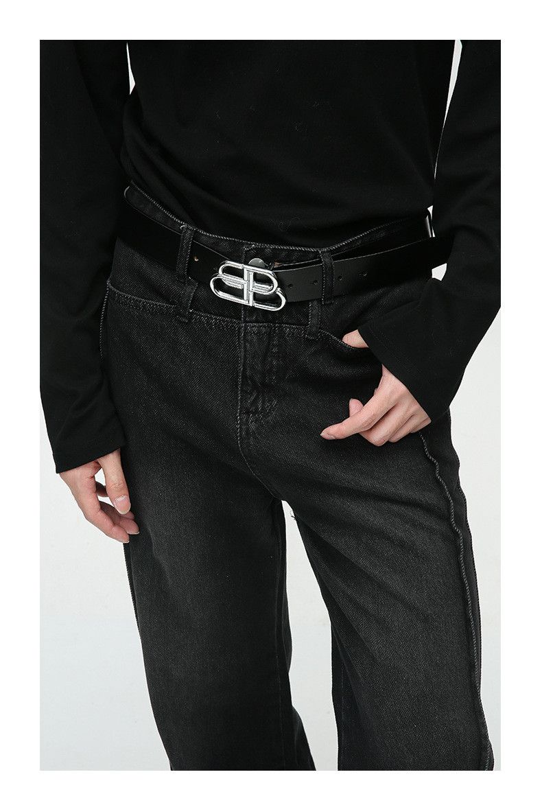 Japanese Brand × Jean Retro street style casual distressed washed jeans Size US 32 / EU 48 - 4 Thumbnail