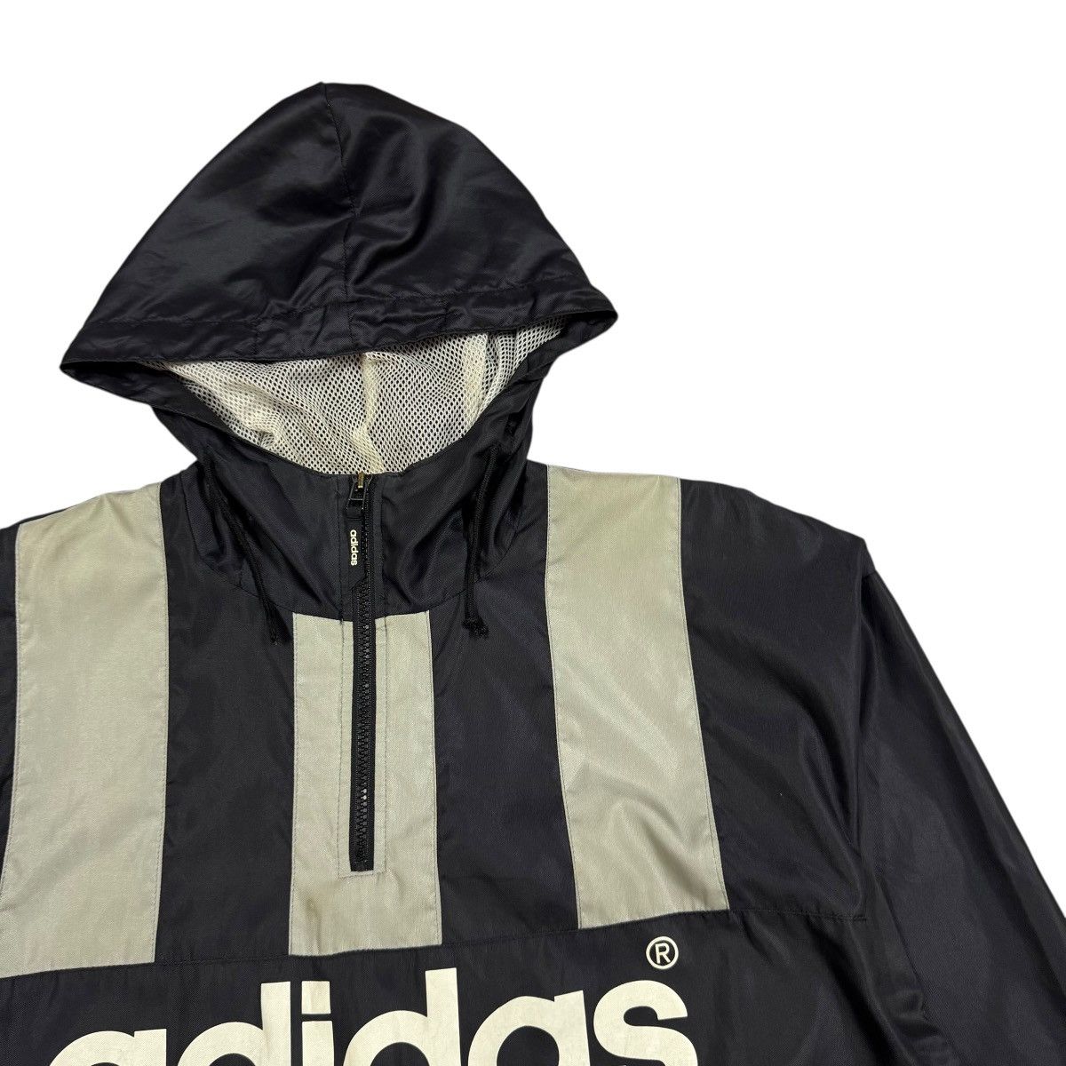 Adidas Vtg🔥Adidas Half Zipper Pullover Hoodies Windbreaker Size US L / EU 52-54 / 3 - 9 Thumbnail