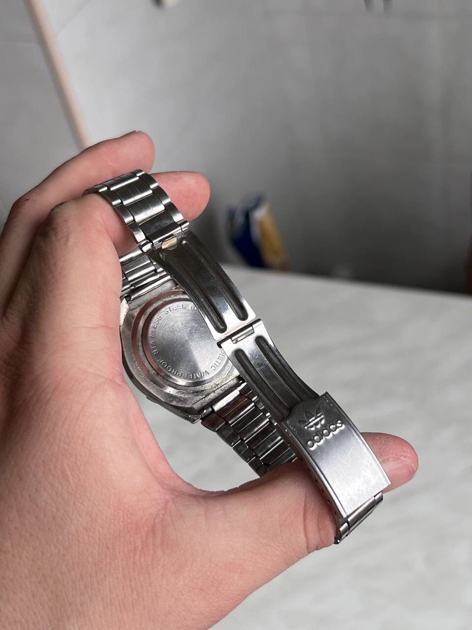 Adidas × Vintage Vintage 1990s Adidas watch futuristic open lid FREE SHIPPING Size ONE SIZE - 17 Thumbnail