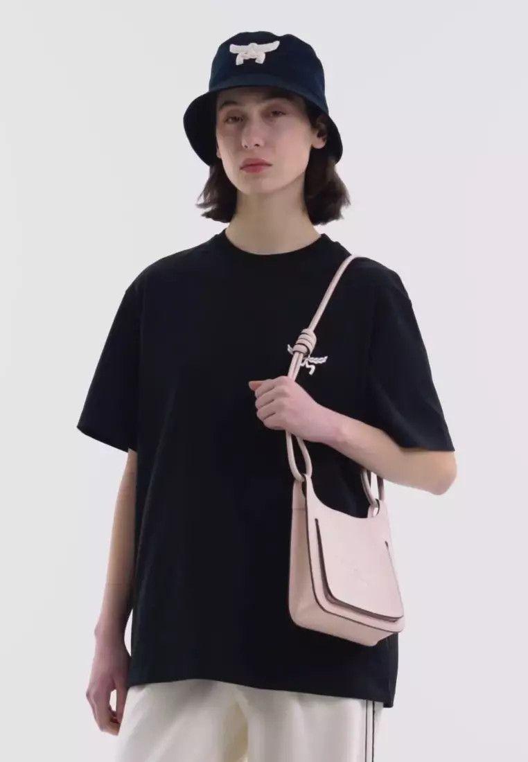 MCM o1mt1gz0125 Size: OS / Hobo Mini Bag in Light Pink Size ONE SIZE - 5 Thumbnail
