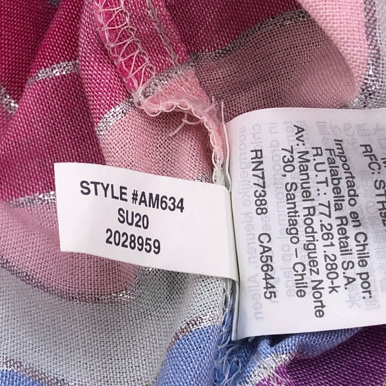 J.Crew J Crew Size S Top Peasant Metallic Pastel Stripe Oversized Size S / US 4 / IT 40 - 15 Thumbnail