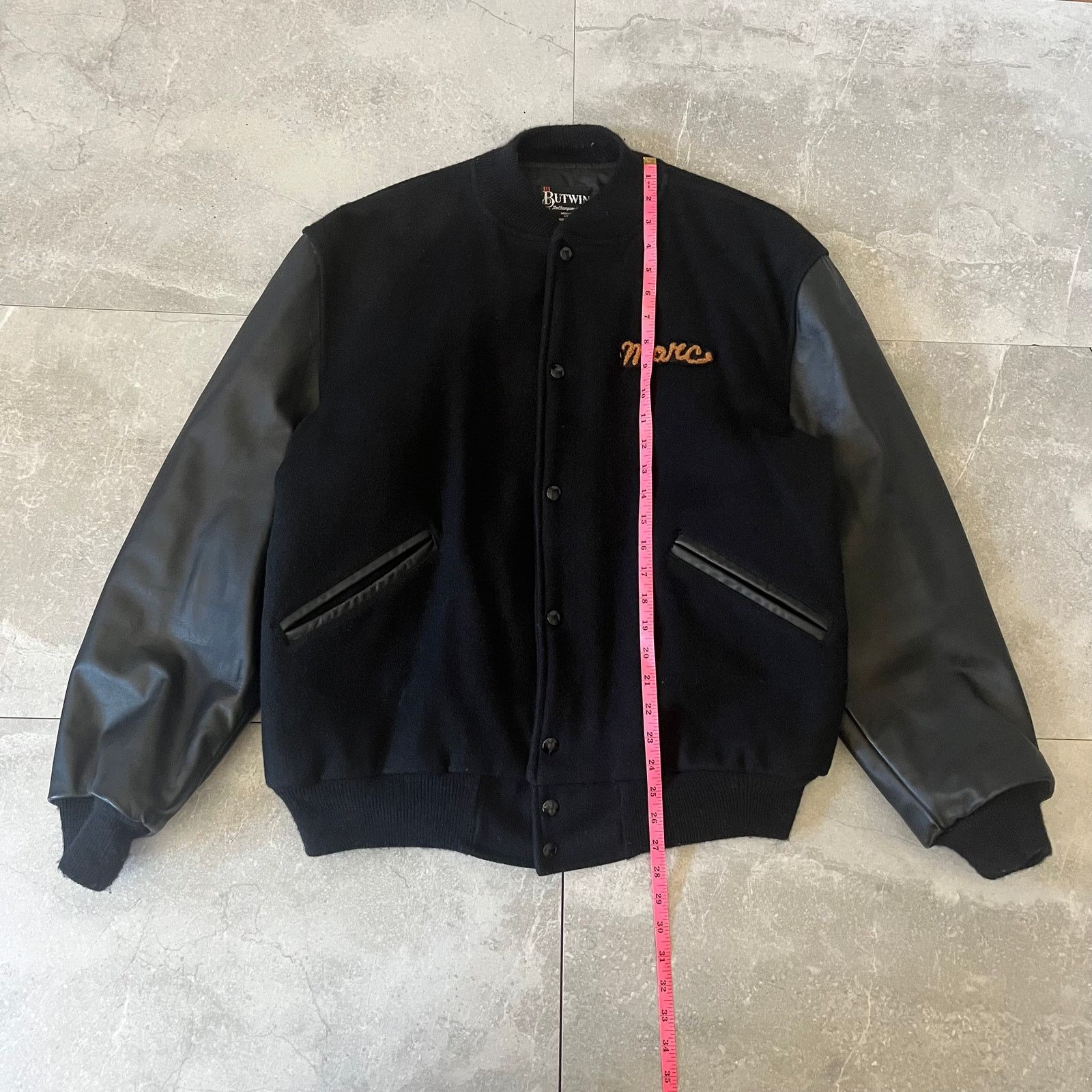 Japanese Brand × Vintage Vintage Butwin Varsity Jacket – Size Large – Made in USA Size US L / EU 52-54 / 3 - 5 Thumbnail