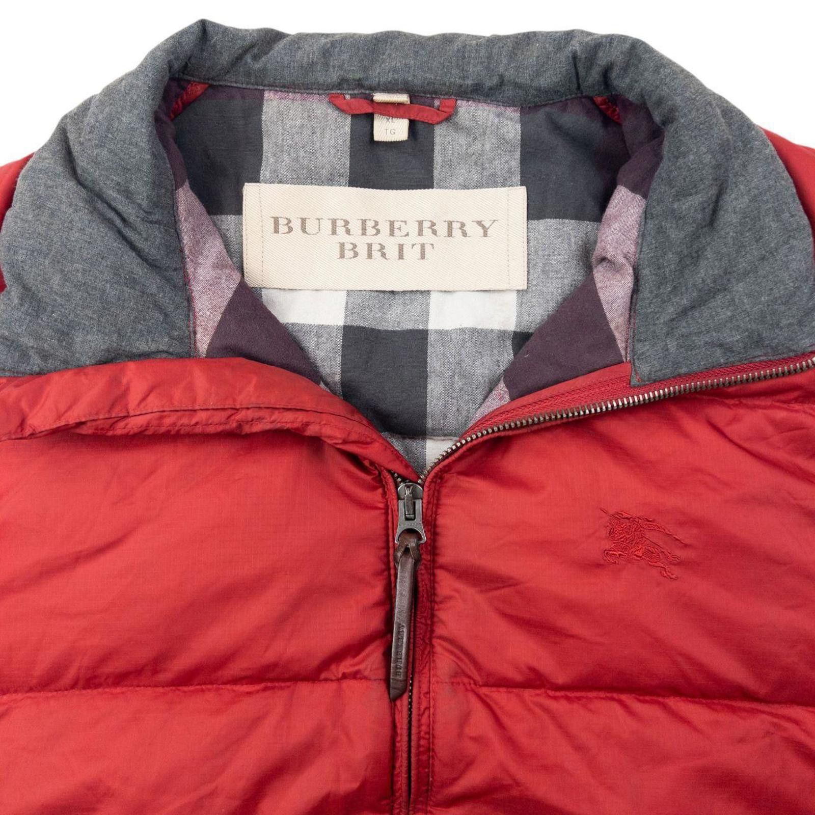 Burberry Vintage Burberry Brit Zip Up Puffer Gilet Size XL Size US XL / EU 56 / 4 - 3 Thumbnail