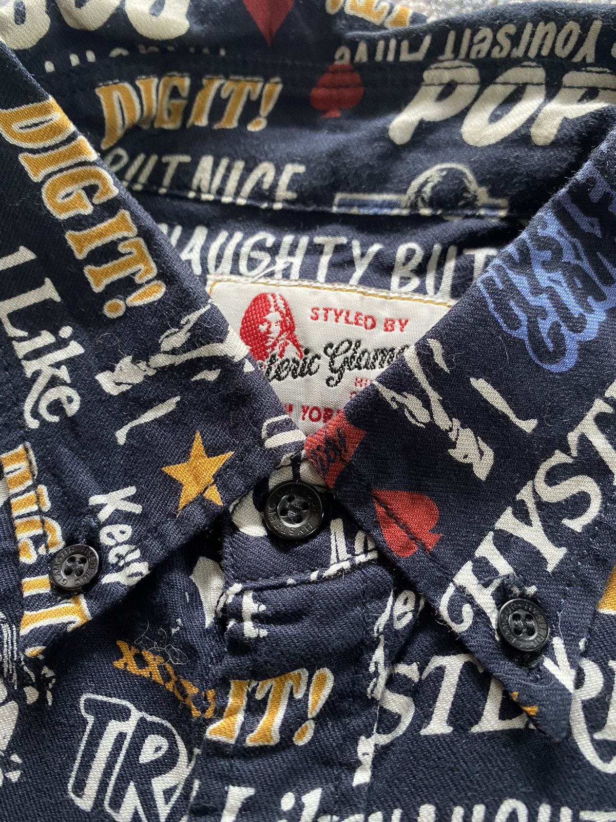 Hysteric Glamour × Japanese Brand Vintage Hysteric Glamour Button Down Shirt Size US S / EU 44-46 / 1 - 5 Thumbnail