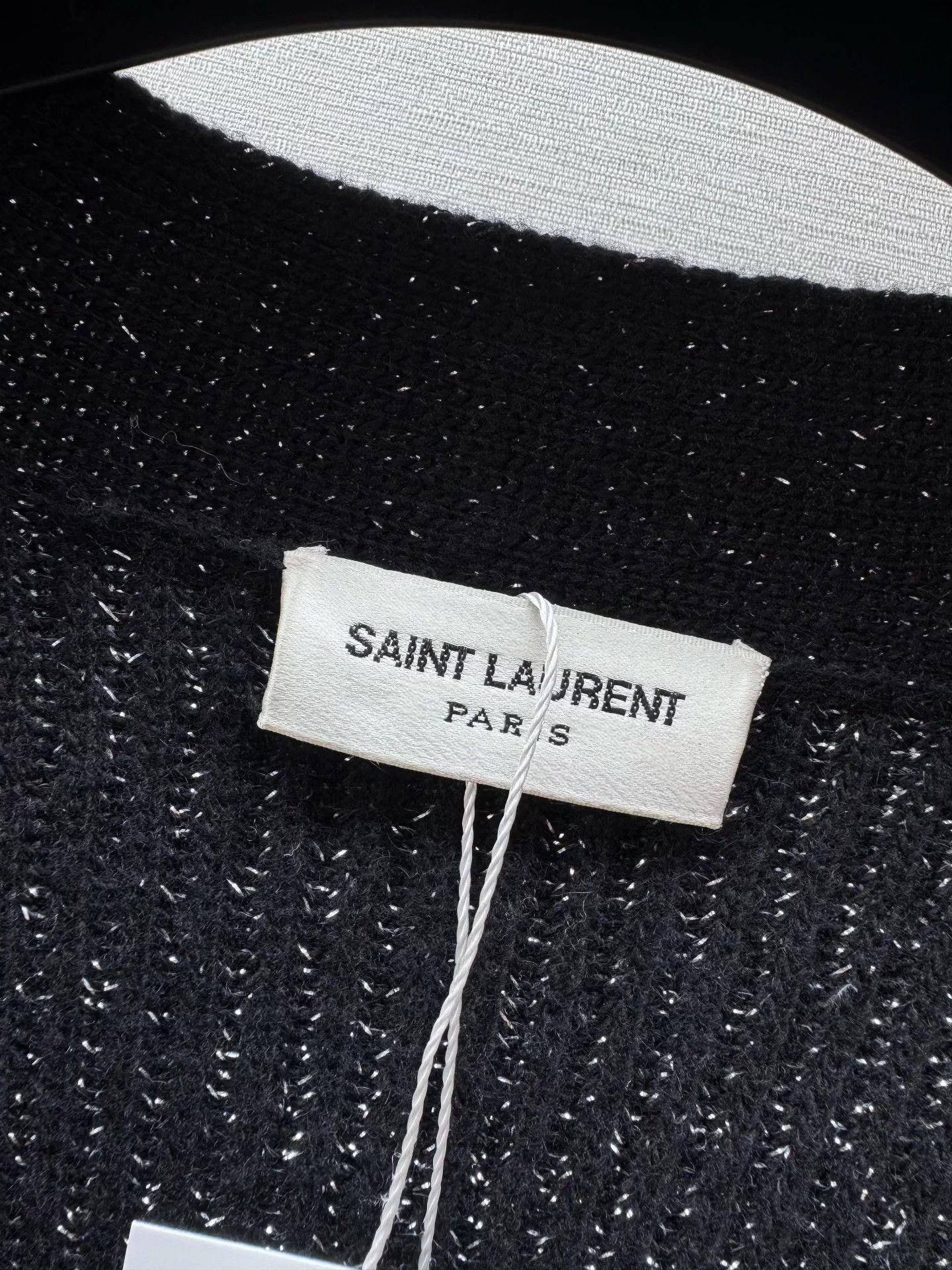 Saint Laurent Paris SLP Starry knit cardigan XXL Size XXL / US 16-18 / IT 52-54 - 2 Thumbnail