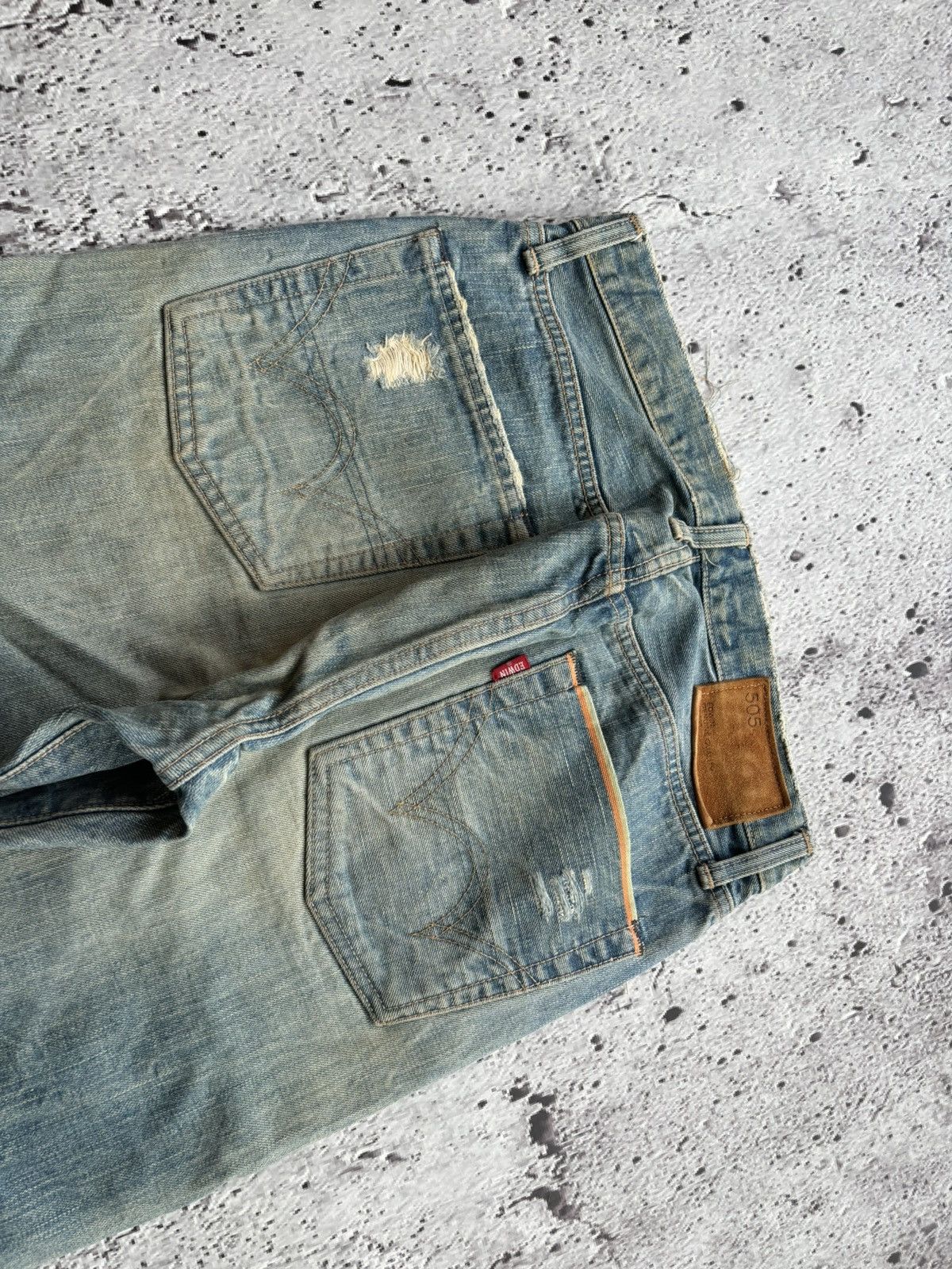 Hysteric Glamour Vintage Edwin Selvedge Rainbow Denim Jeans Size US 29 - 4 Thumbnail