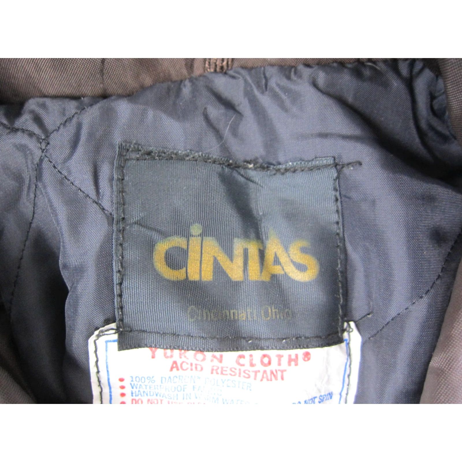 Vintage VINTAGE Cintas Jacket Mens XL Bomber Jacket Brown Parka 60s 90s USA Workwear Mens Size US XL / EU 56 / 4 - 3 Thumbnail