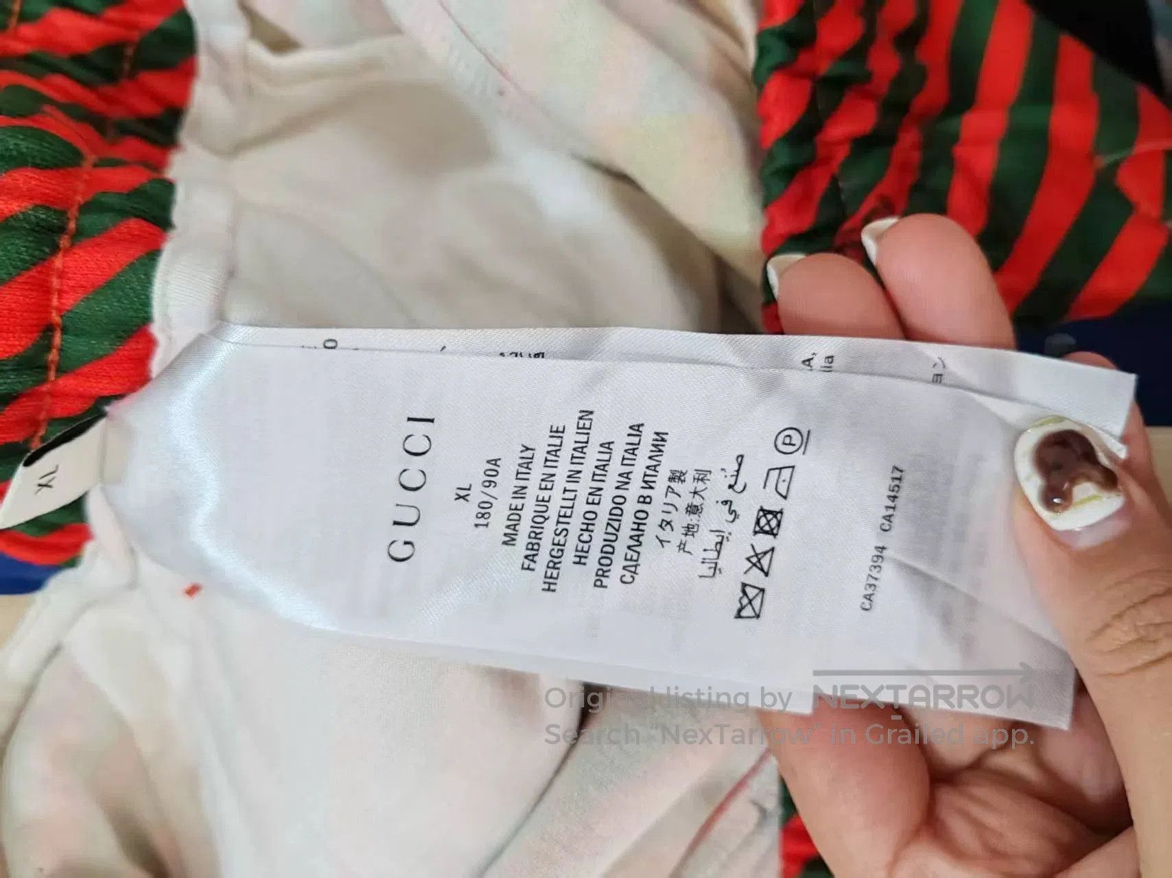 Gucci Gucci Printed Pants in Excellent Condition. Size US 30 / EU 46 - 4 Thumbnail
