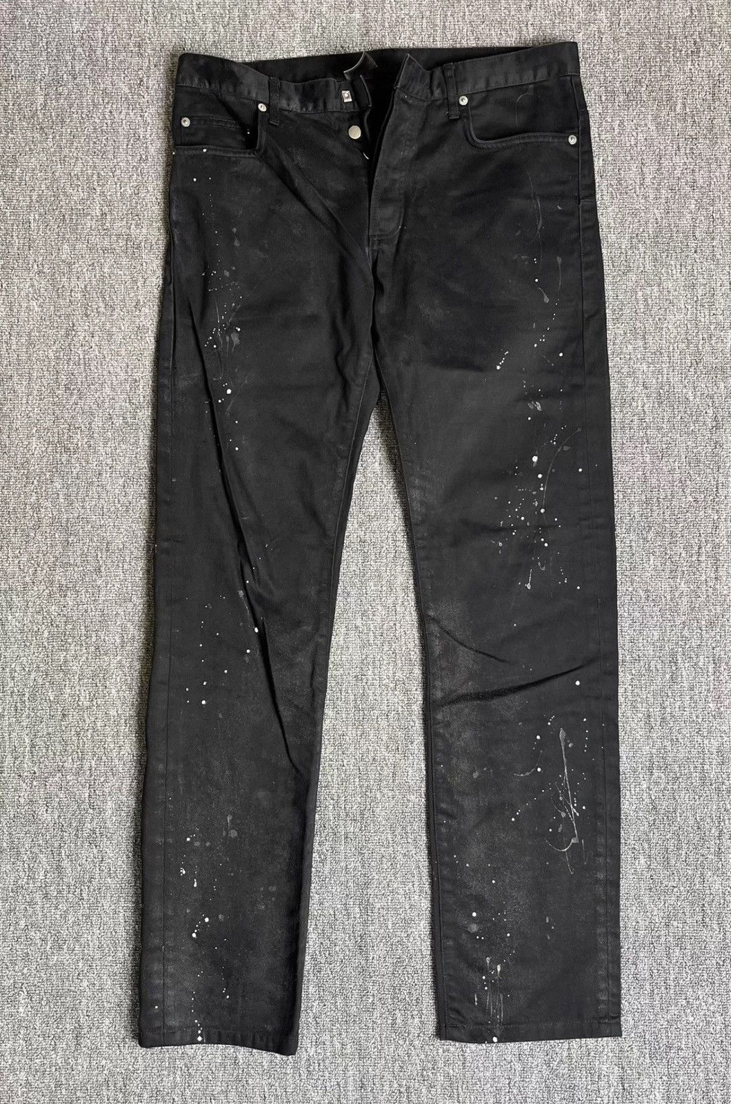 Dior Dior homme splash ink jeans Size US 33 - 1 Thumbnail