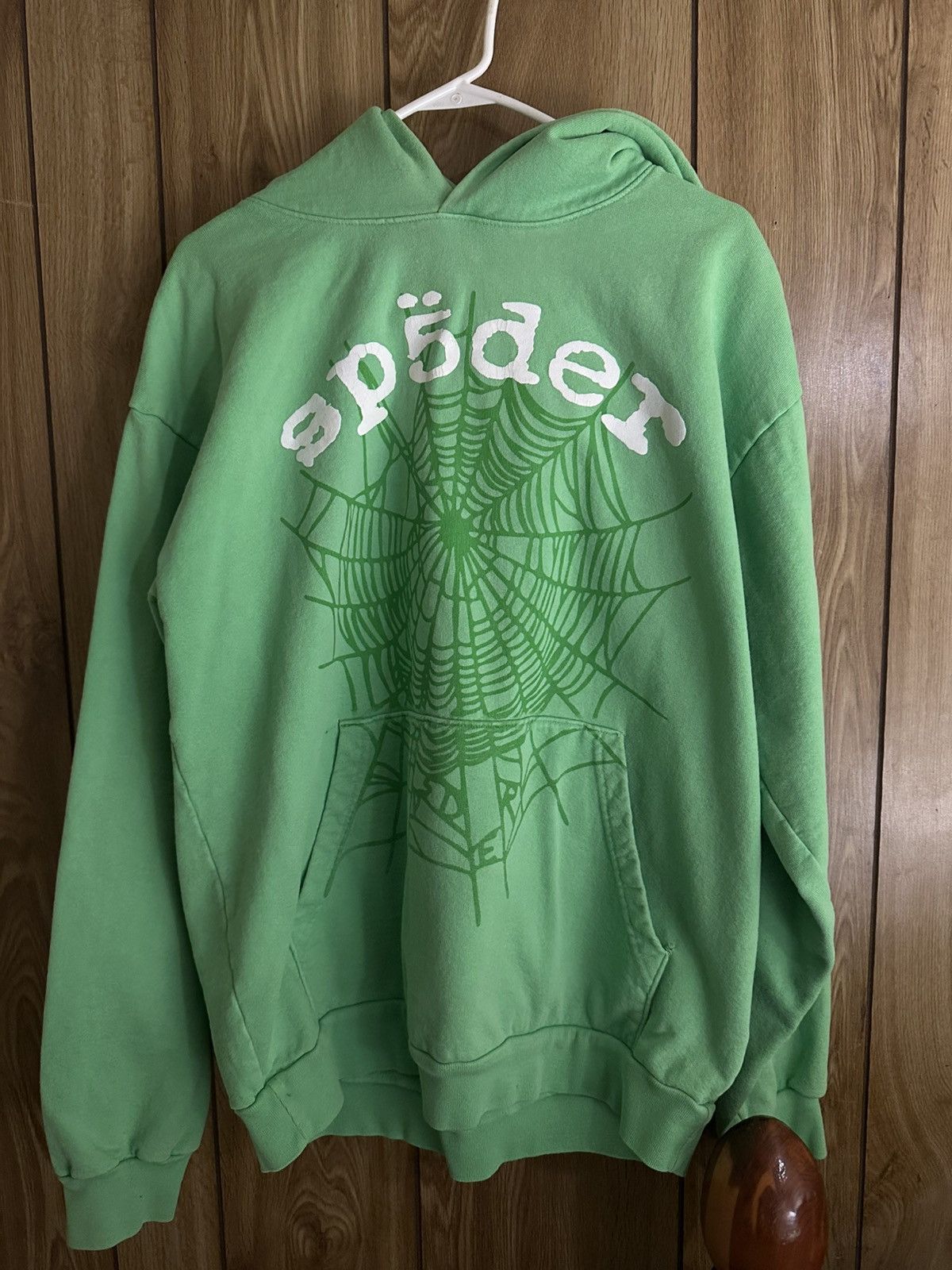 Other Sp5der ‘Legacy’ Green Hoodie Size US M / EU 48-50 / 2 - 1 Thumbnail