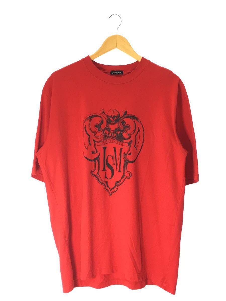 image of Undercover Ss22 Gothic T-Shirt in Red, Men's (Size XL)