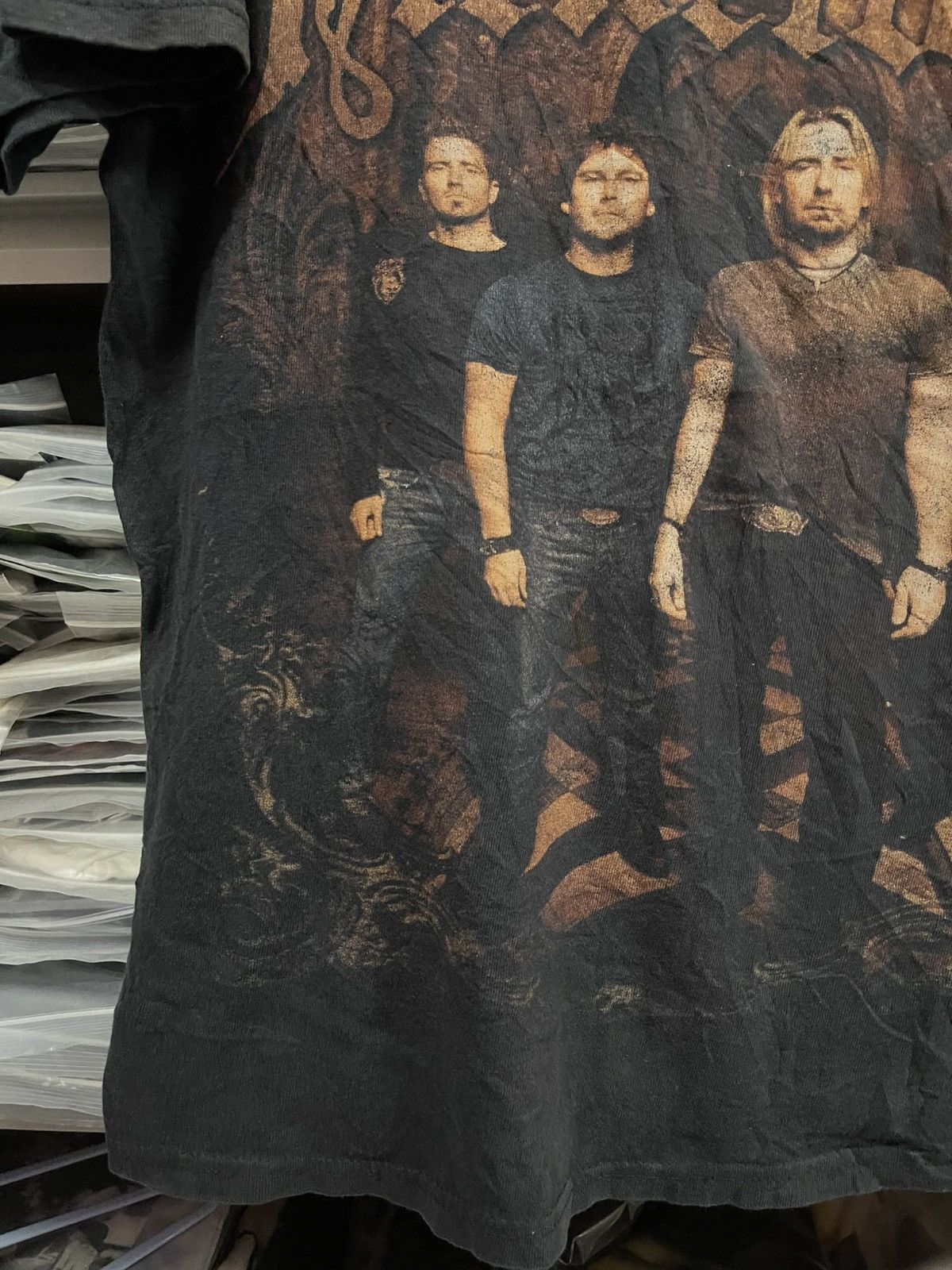 Band Tees Distressed Nickelback Dark Horse Tour🔥🔥🔥 Size US L / EU 52-54 / 3 - 6 Thumbnail