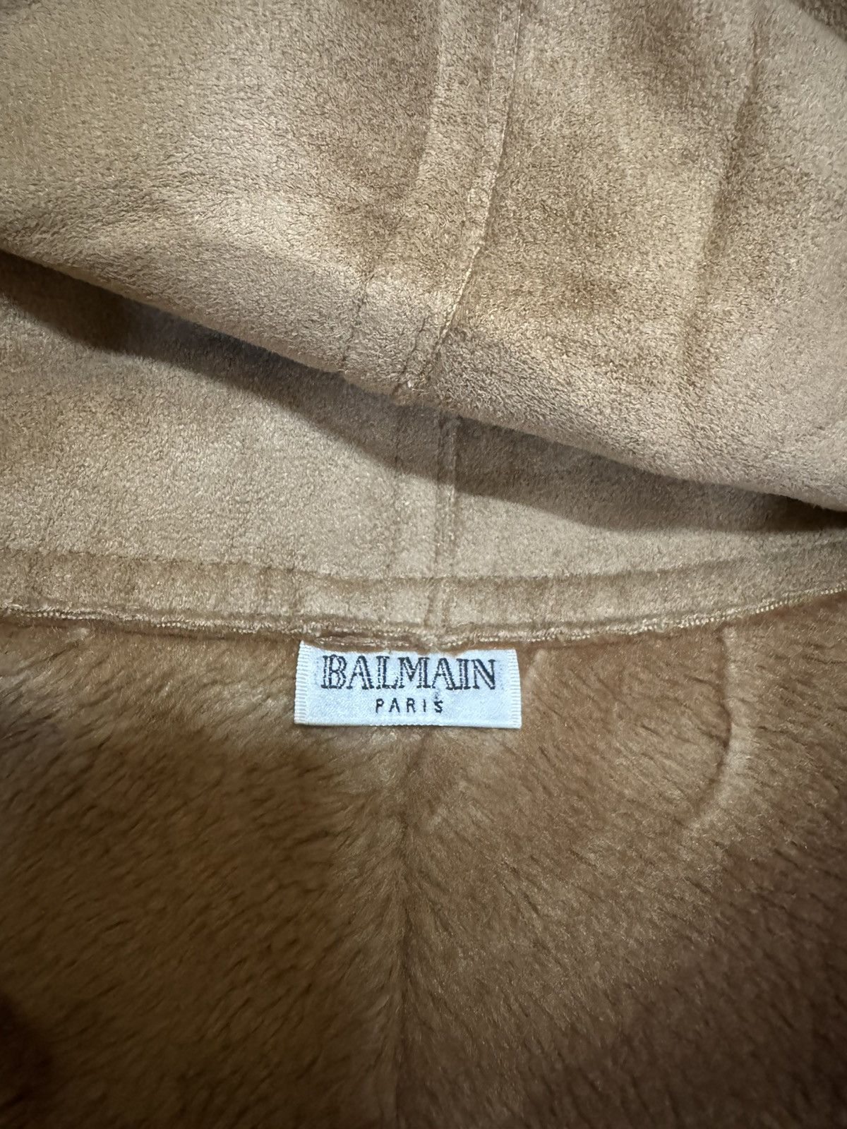 Balmain Vintage Balmain fleece bucket hat Size ONE SIZE - 4 Thumbnail