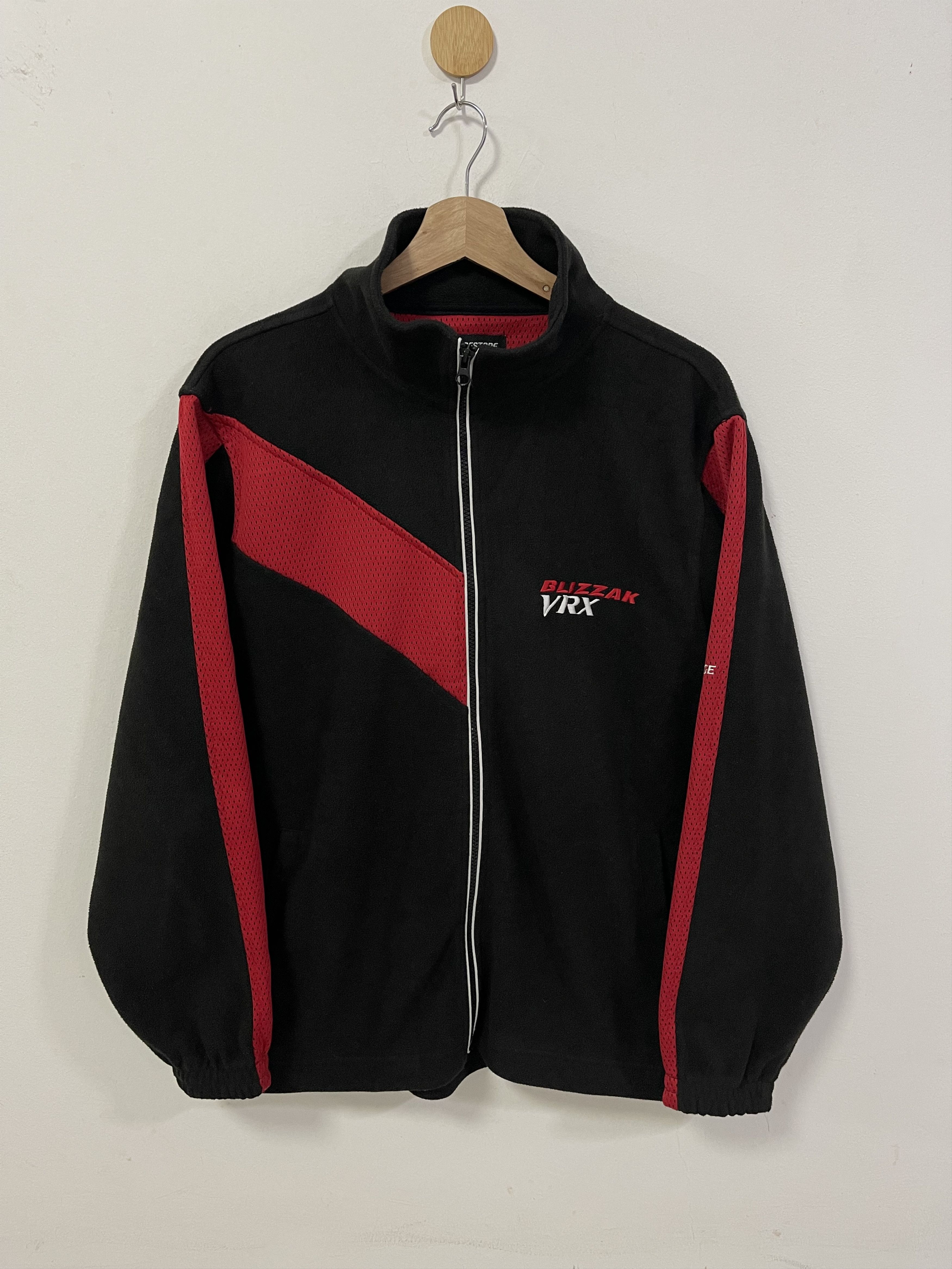 Sports Specialties × Vintage Bridgestone X Blizzak Vrx Embroidery Fleece Zipper Jacket Size US S / EU 44-46 / 1 - 1 Thumbnail