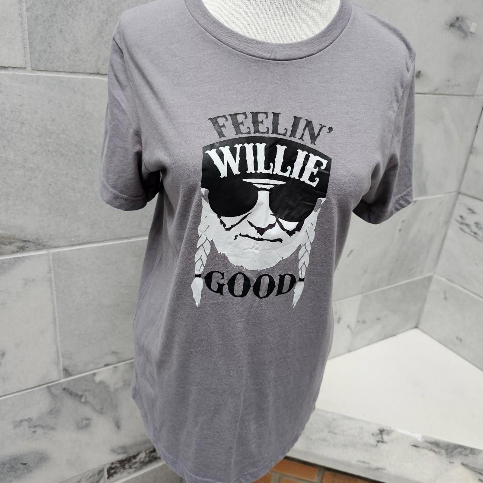 Other Willy Nelson Woman's fitted T-shirt Size M / US 6-8 / IT 42-44 - 2 Thumbnail