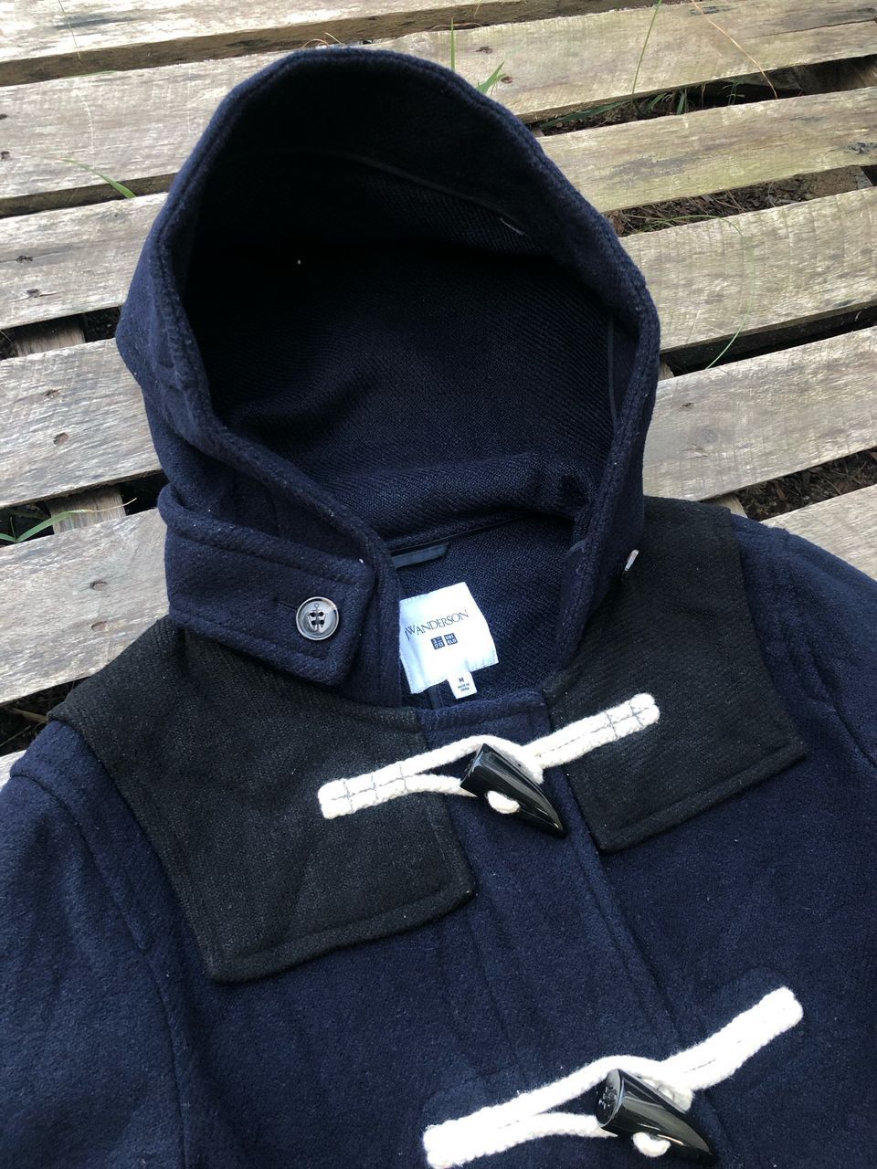 JW Anderson × Uniqlo J.W.Anderson X Uniqlo Wool Duffle Coat Jacket Size US M / EU 48-50 / 2 - 3 Thumbnail