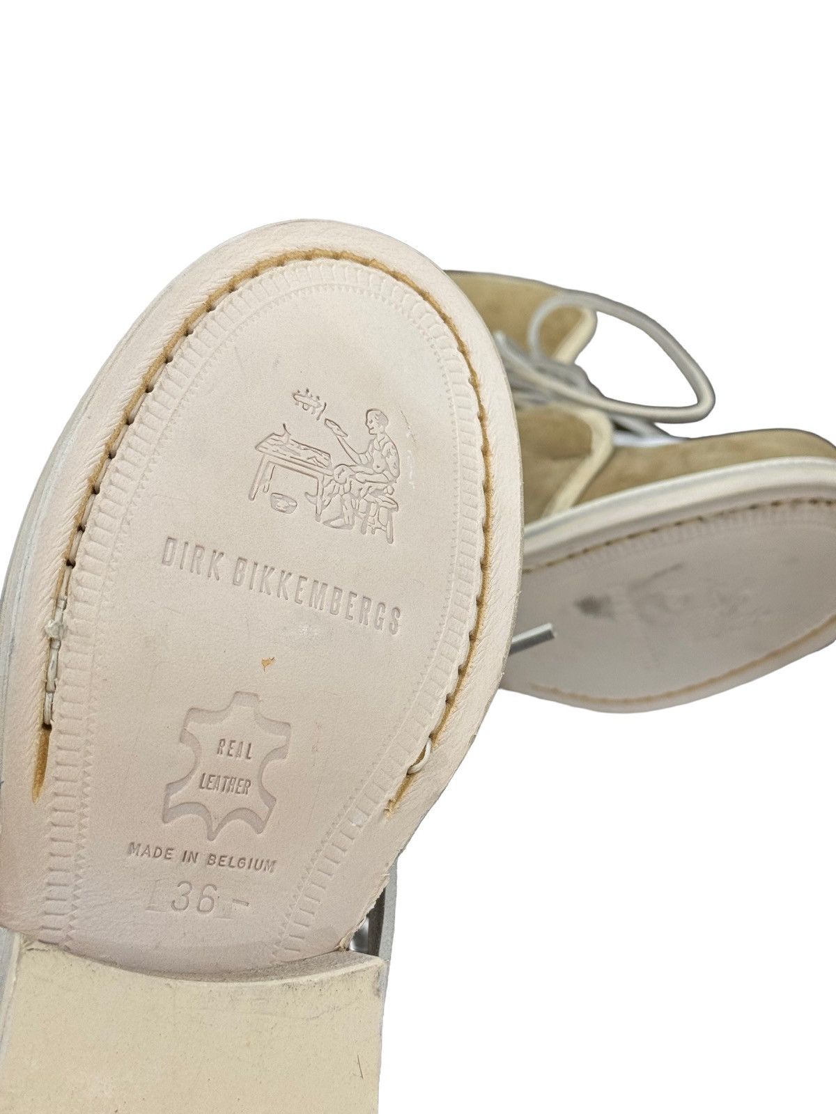 Dirk Bikkembergs NWB Dirk Bikkembergs Femme S/S1994 lace through boots Size US 6.5 / IT 36.5 - 7 Thumbnail