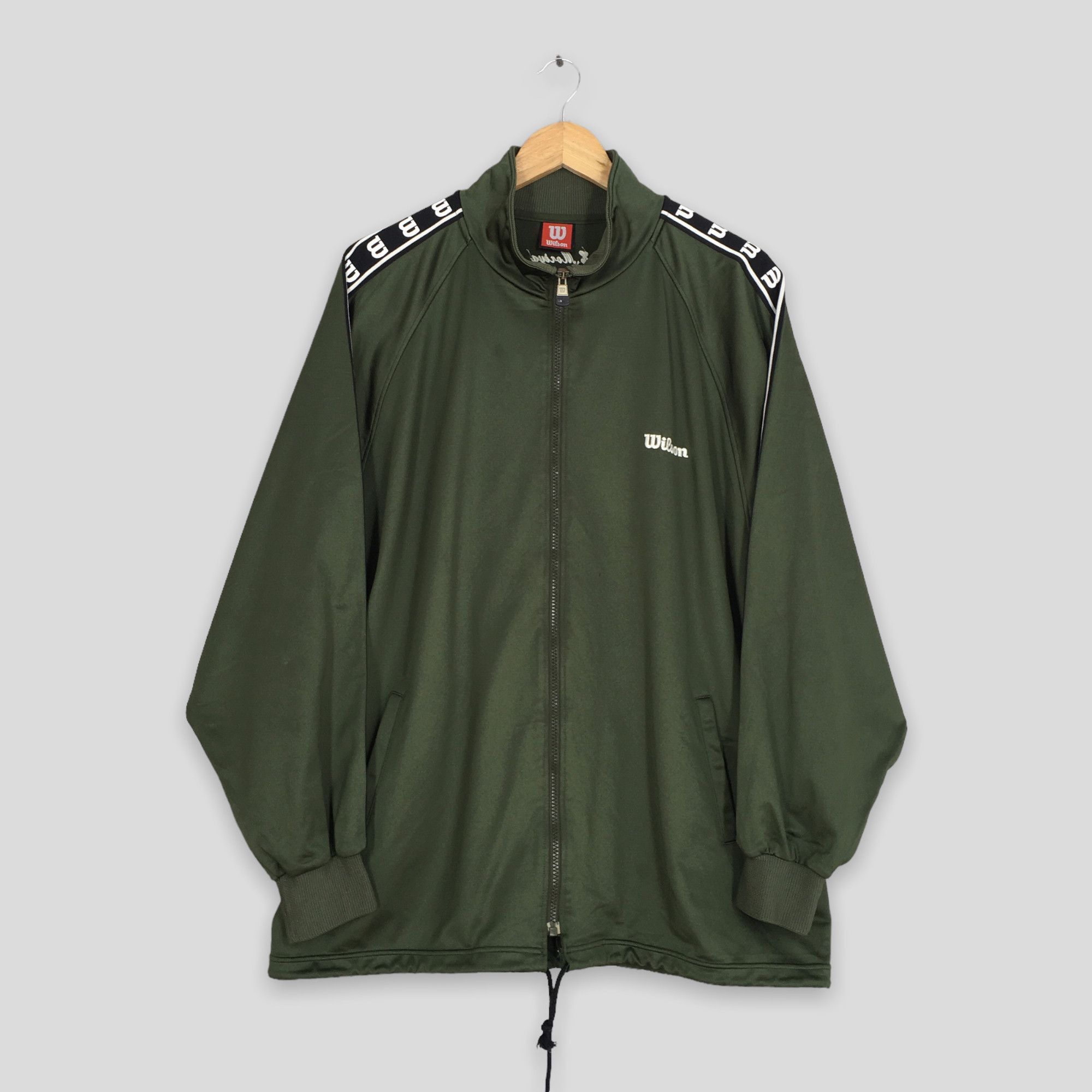 Wilson Vintage 90's Wilson Windrunner Jacket XLarge Size US XL / EU 56 / 4 - 1 Thumbnail