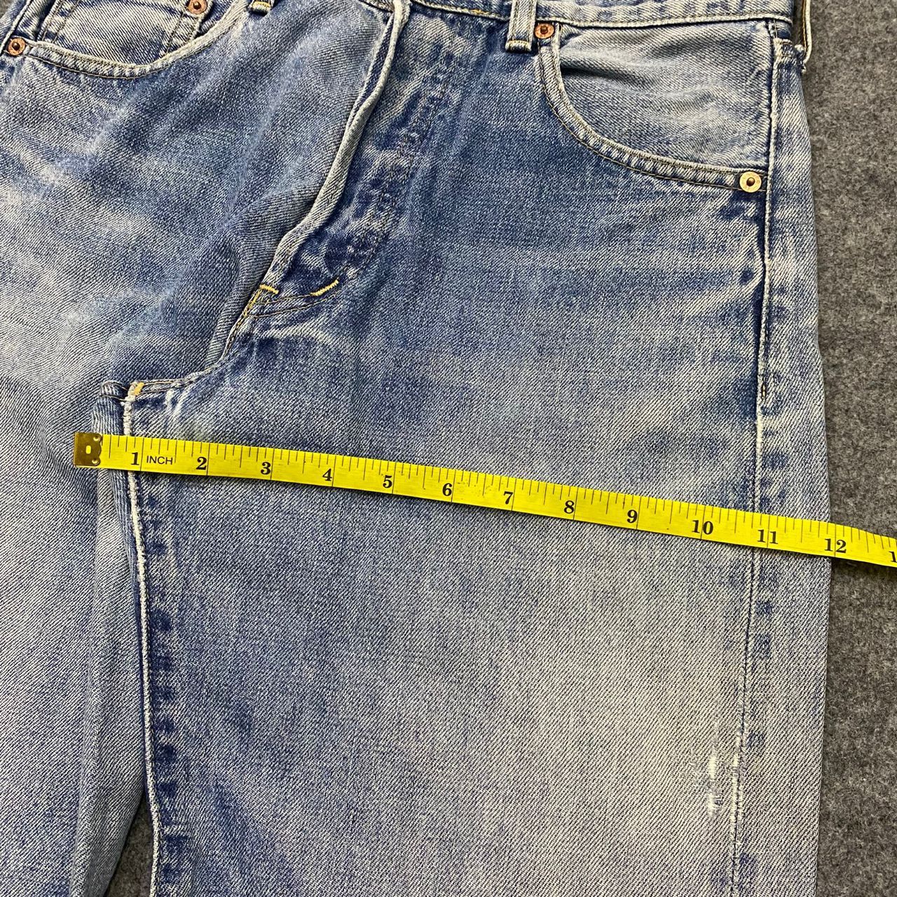 Levi's Vintage Clothing Vintage Levis Big E Selvegde Denim Kurt Cobain Style Size US 29 - 5 Thumbnail