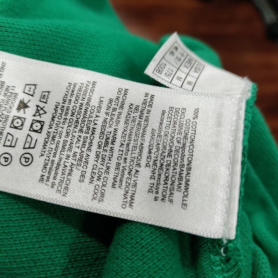 Brooks Brothers Brooks Brothers Mens Green Polo Shirt Size L Cotton Casual C Size US L / EU 52-54 / 3 - 6 Thumbnail
