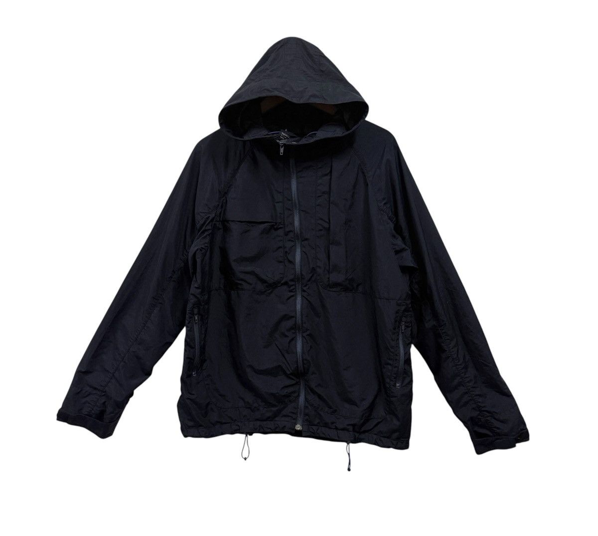 Beauty Beast Paul Smith Black Hooded Media Lightjacket Size US L / EU 52-54 / 3 - 1 Thumbnail