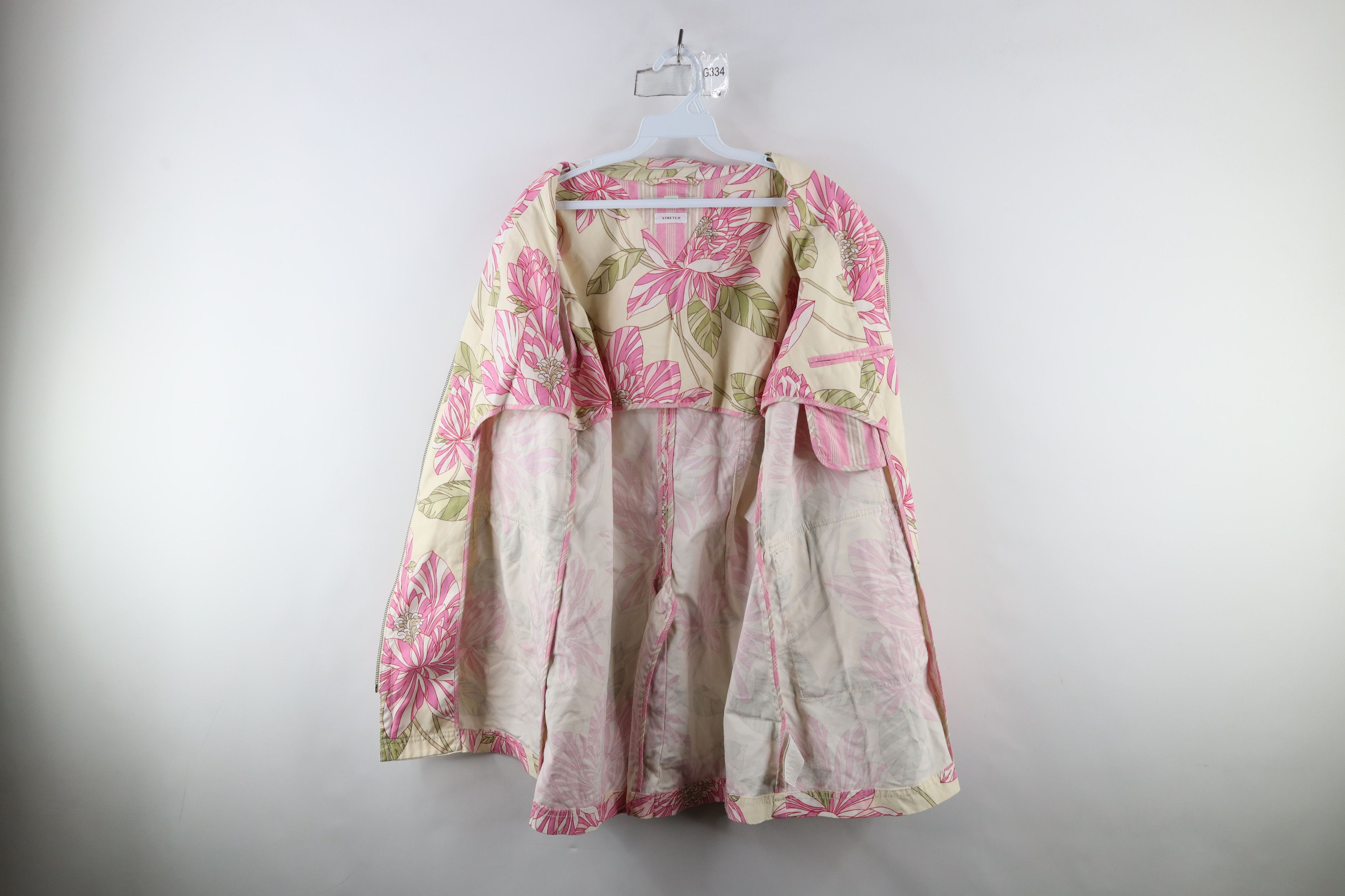 Tommy Hilfiger × Vintage Vintage 90s Tommy Hilfiger Flower Floral Full Zip Jacket Size L / US 10 / IT 46 - 7 Thumbnail