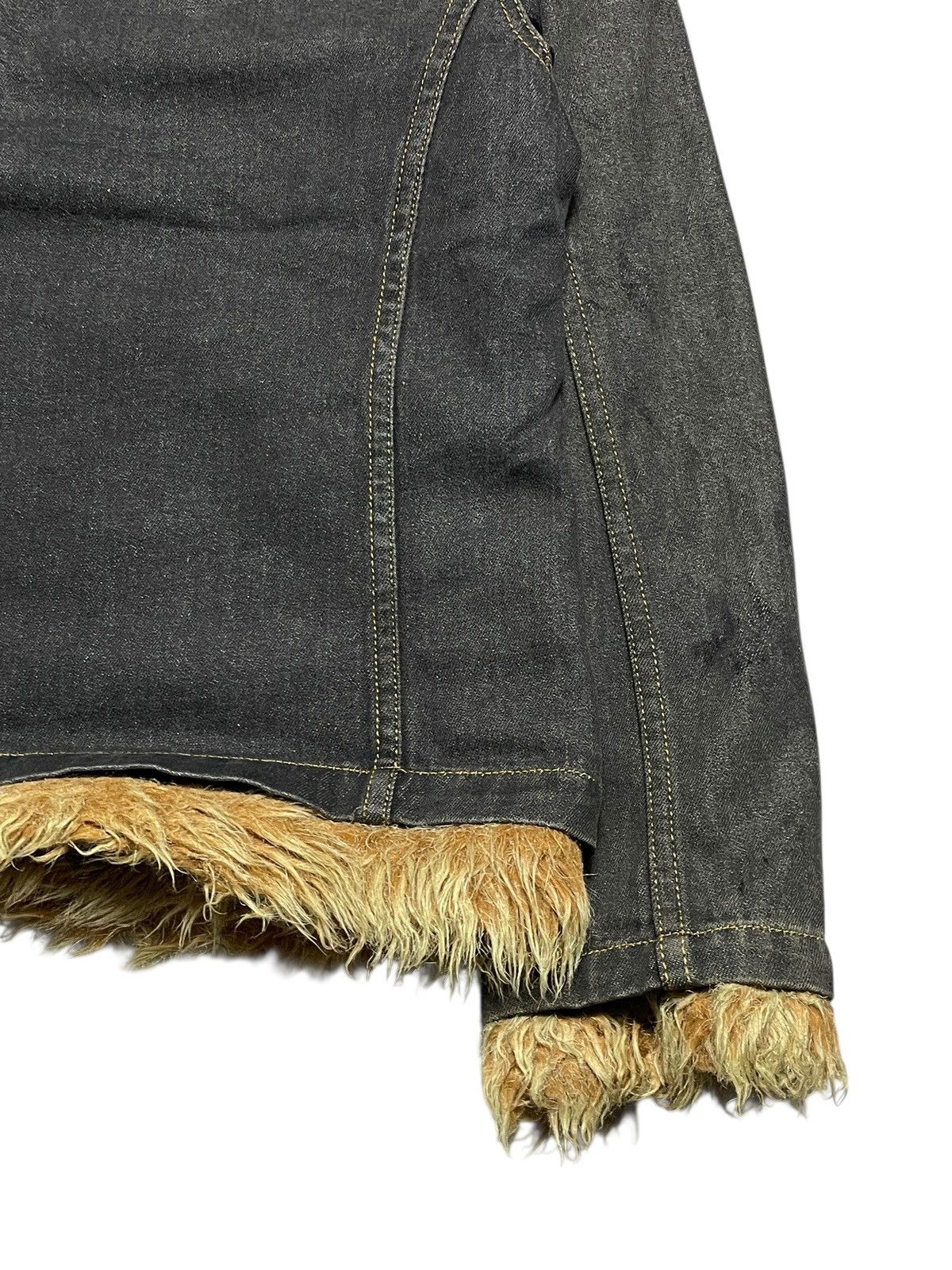 14th Addiction 2000’s El.Road - Vkei Style Trim Fur Jacket Size US M / EU 48-50 / 2 - 14 Thumbnail