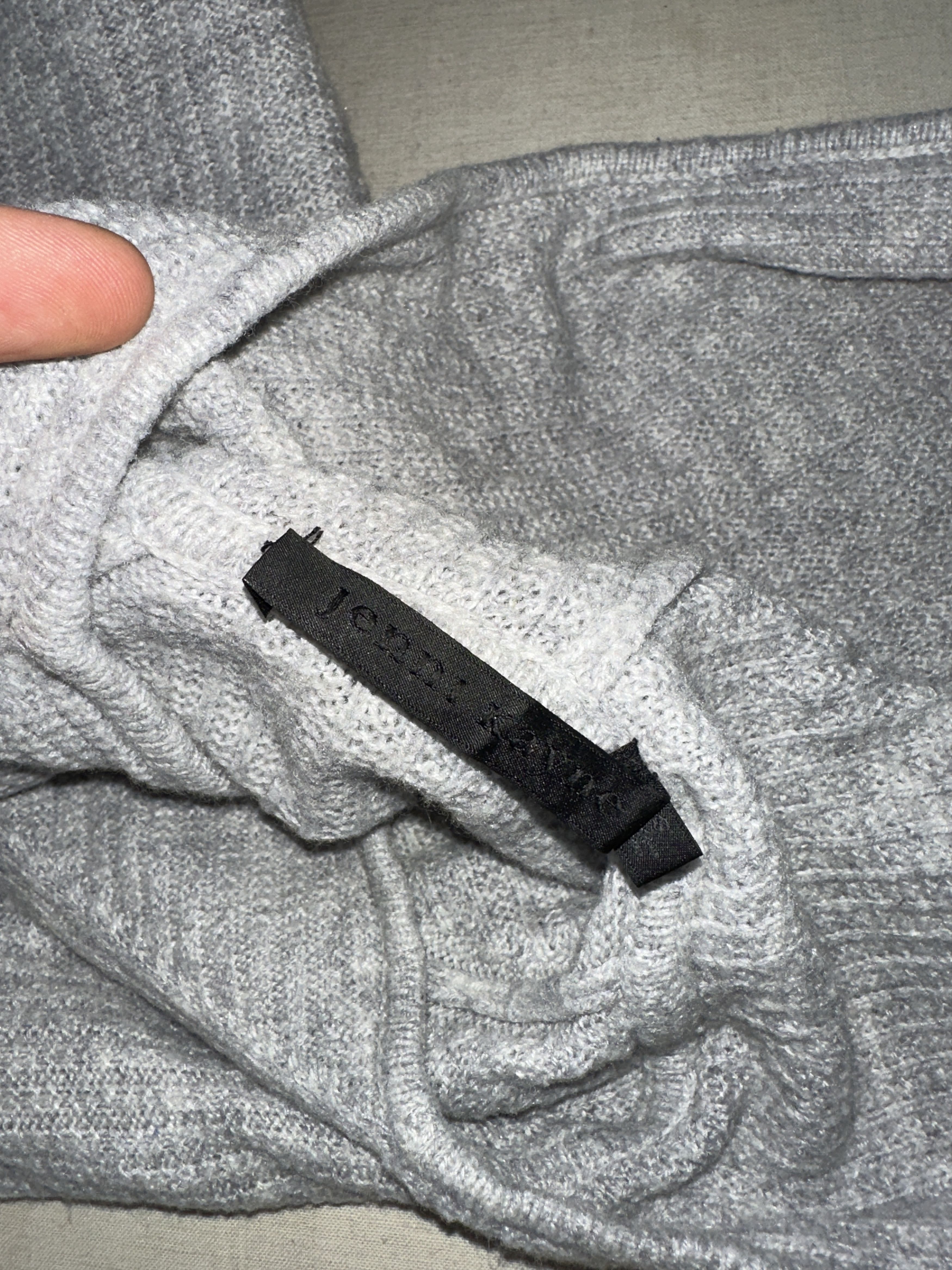 Other Jenni Kayne Hooded V-Neck Cashmere Wool Knit Pullover Sz S Size S / US 4 / IT 40 - 3 Thumbnail