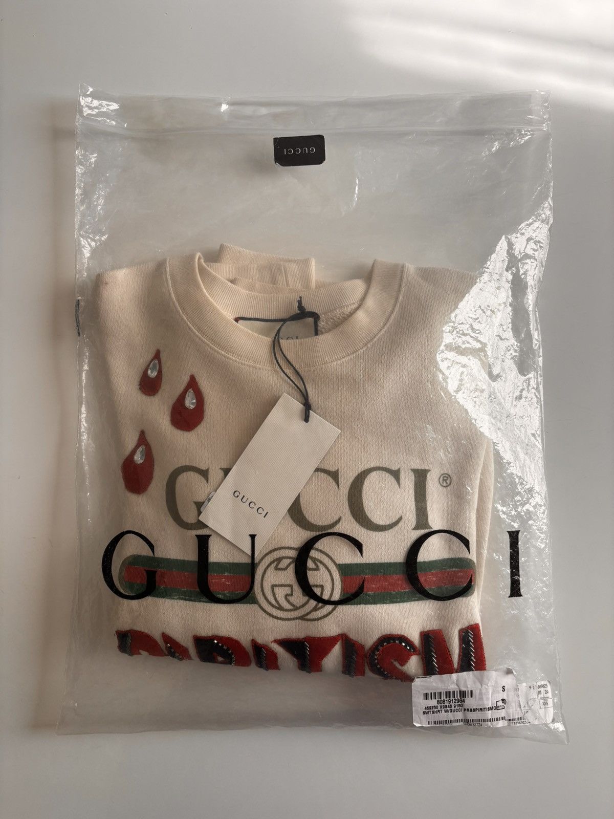 Gucci Gucci sweatshirt crewneck Size US S / EU 44-46 / 1 - 5 Thumbnail