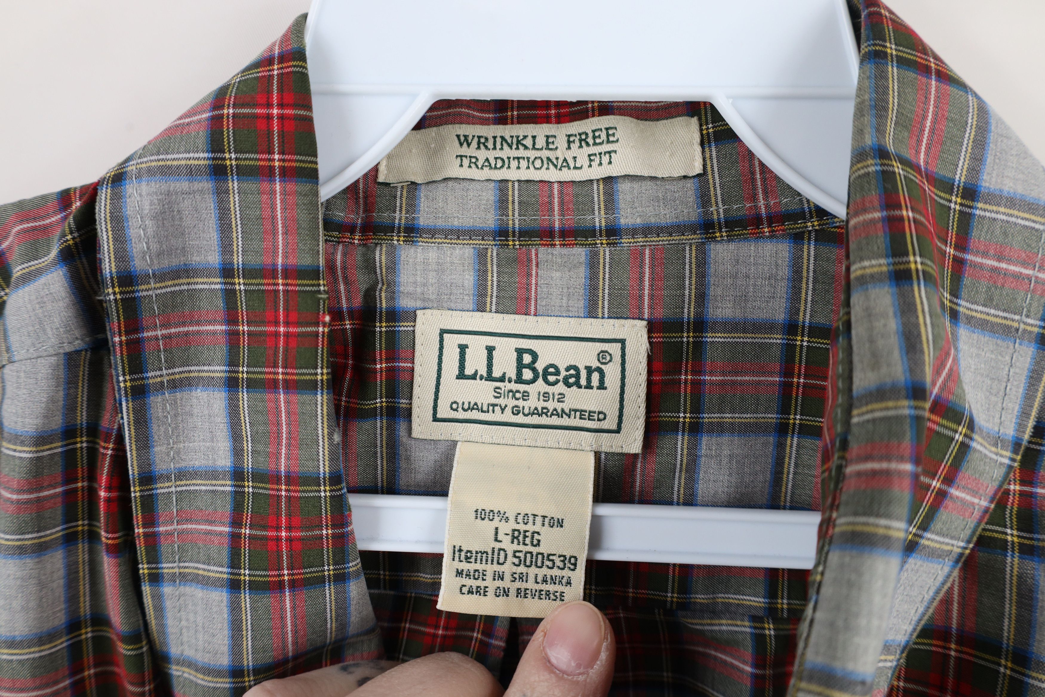L.L. Bean × Vintage Vintage LL Bean Free Traditional Fit Button Down Shirt Size US L / EU 52-54 / 3 - 8 Thumbnail