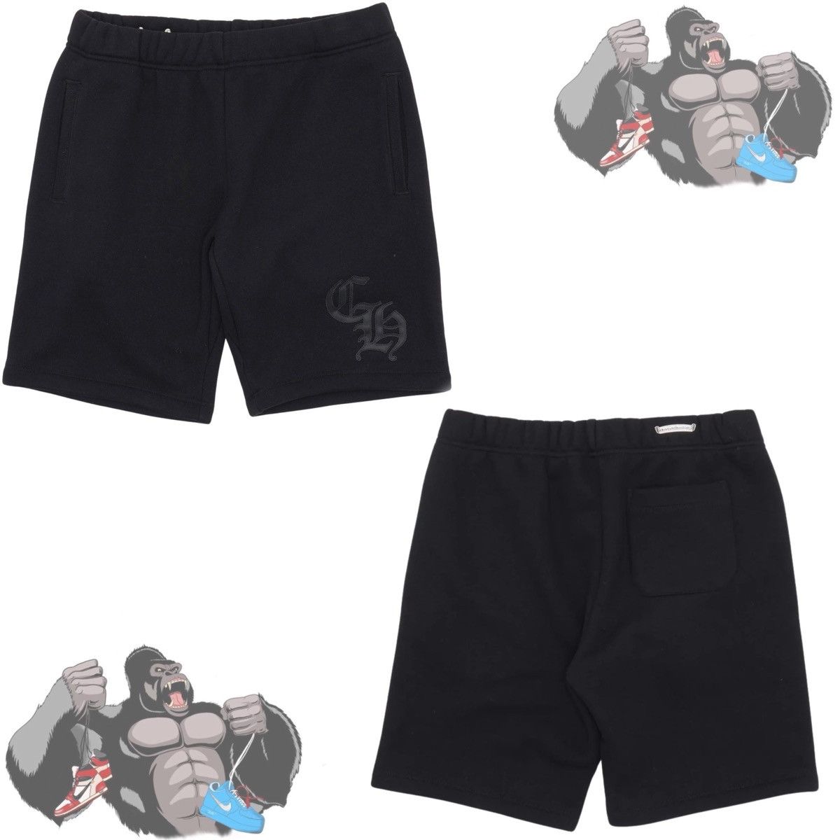 Chrome Hearts Chrome Hearts Seven-11 CH Logo Shorts Size US 34 / EU 50 - 1 Thumbnail