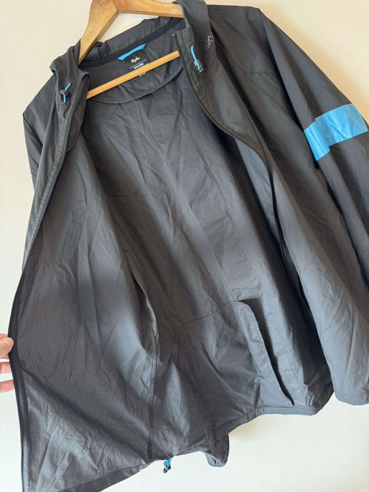 Rapha Rapha Spray Jacket Team Sky Light Cycling Jacket Size US XXL / EU 58 / 5 - 11 Thumbnail