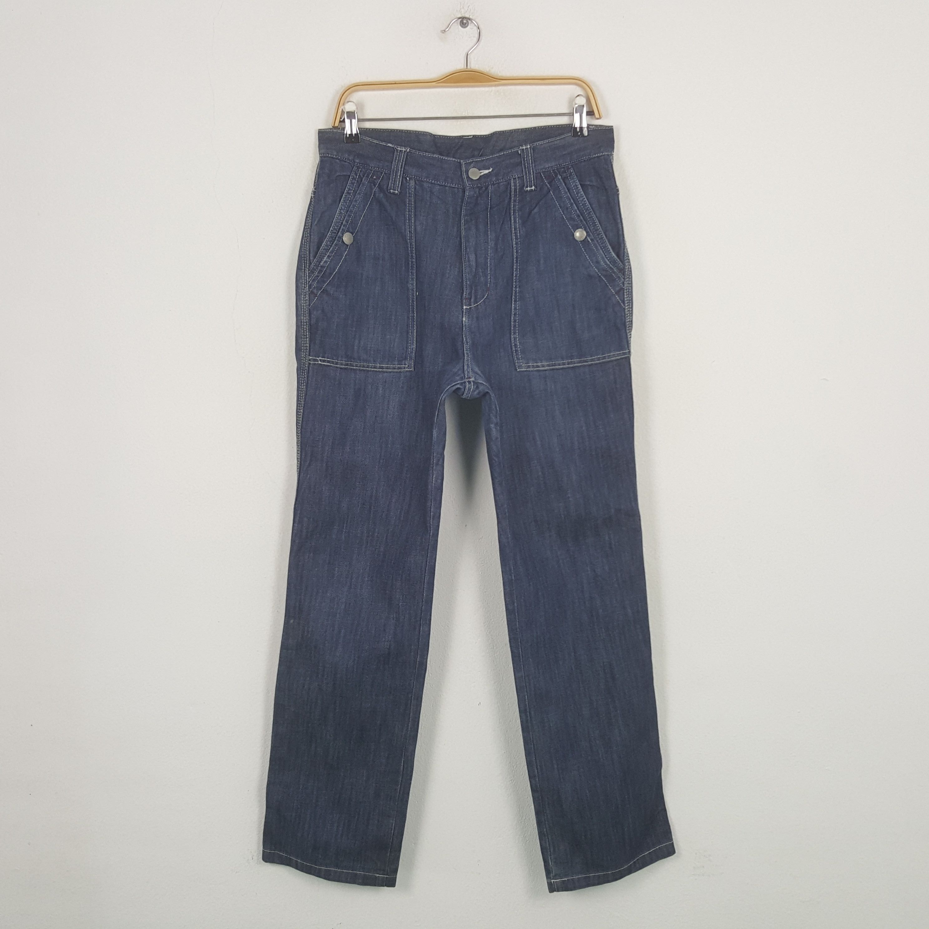 Other Vintage Hamnett Japanese Brand Denim Jeans RR20 Size US 32 / EU 48 - 1 Thumbnail