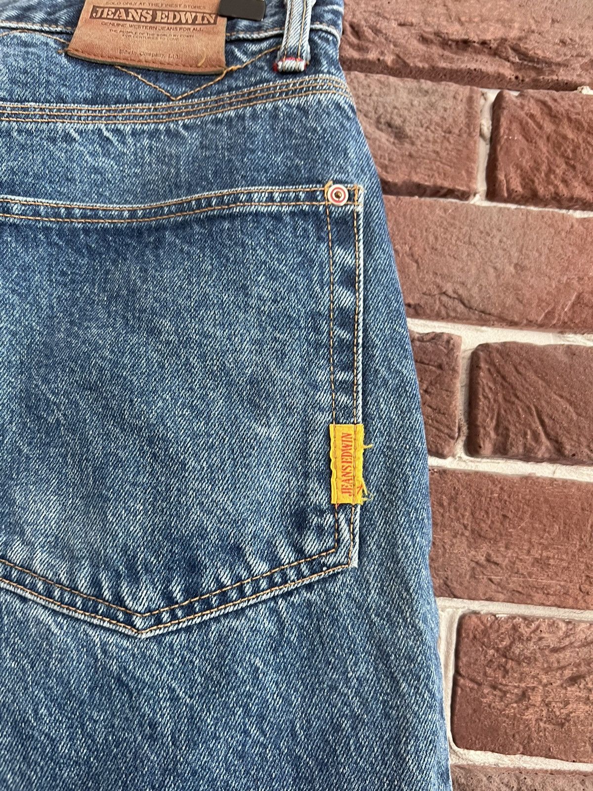 Edwin Edwin Tokyo Japan Brand Big Boy Baggy Denim Jeans Pants Y2K Size US 38 / EU 54 - 10 Thumbnail