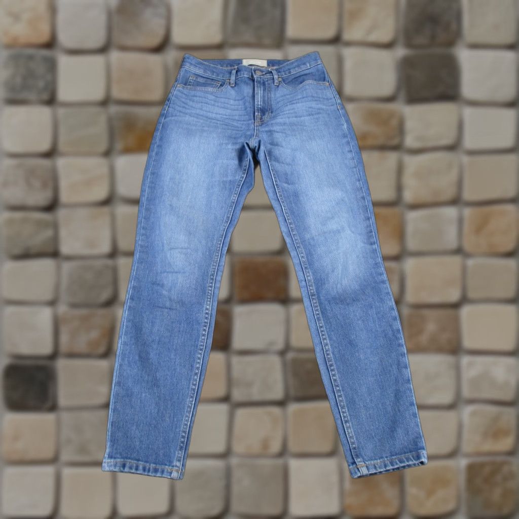Everlane VINTAGE Everlane Women's Jeans 26 Skinny Ankle Medium Wash Denim Mid Rise Blue 2010s Womens Size 26" / US 2 / IT 38 - 1 Thumbnail