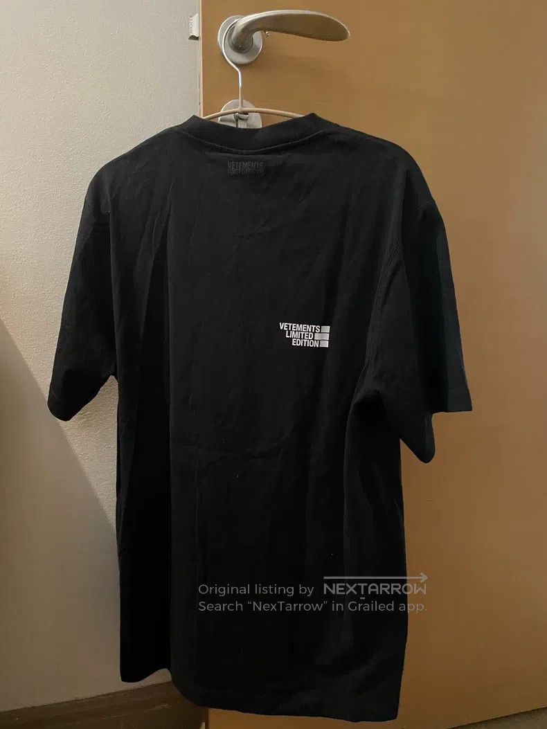 Vetements Vetements T-shirt Size US M / EU 48-50 / 2 - 2 Thumbnail