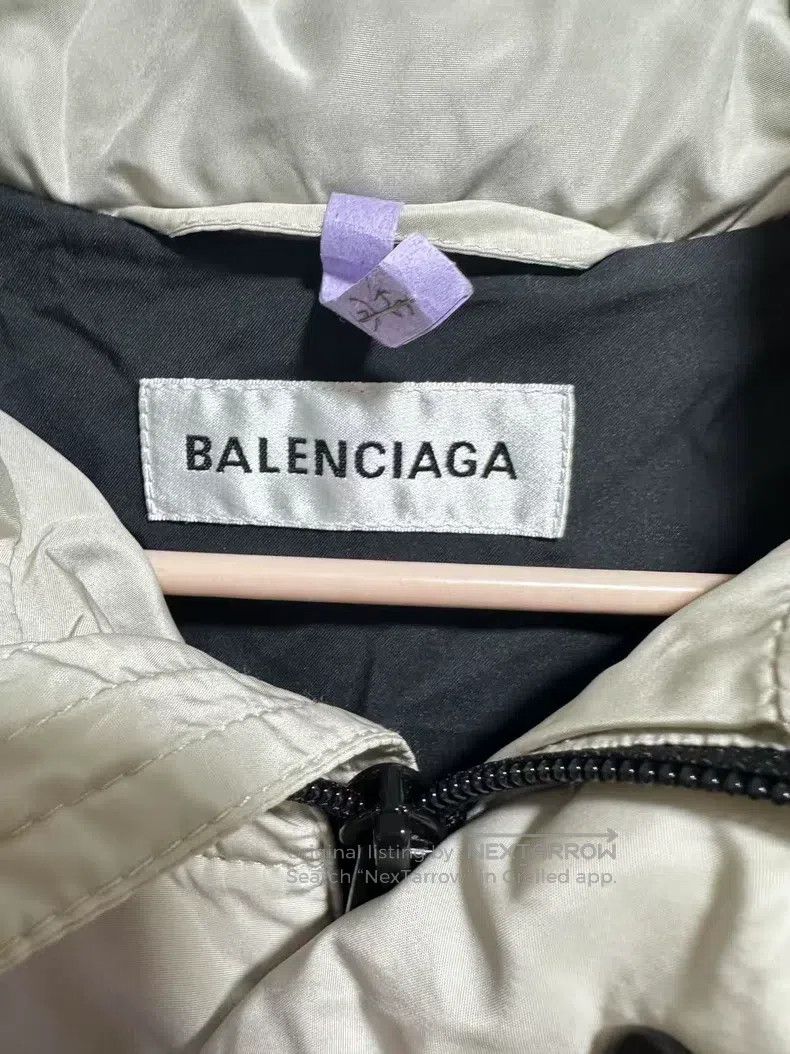 Balenciaga Balenciaga Beige Down Jacket Size XXS / US 00 / IT 34 - 3 Thumbnail