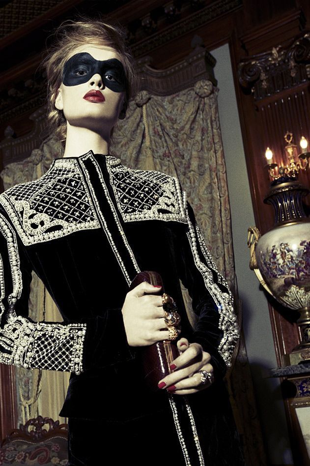 Balmain Balmain super rare 12FW baroque pearl embellished blouse Size US XS / EU 42 / 0 - 8 Thumbnail