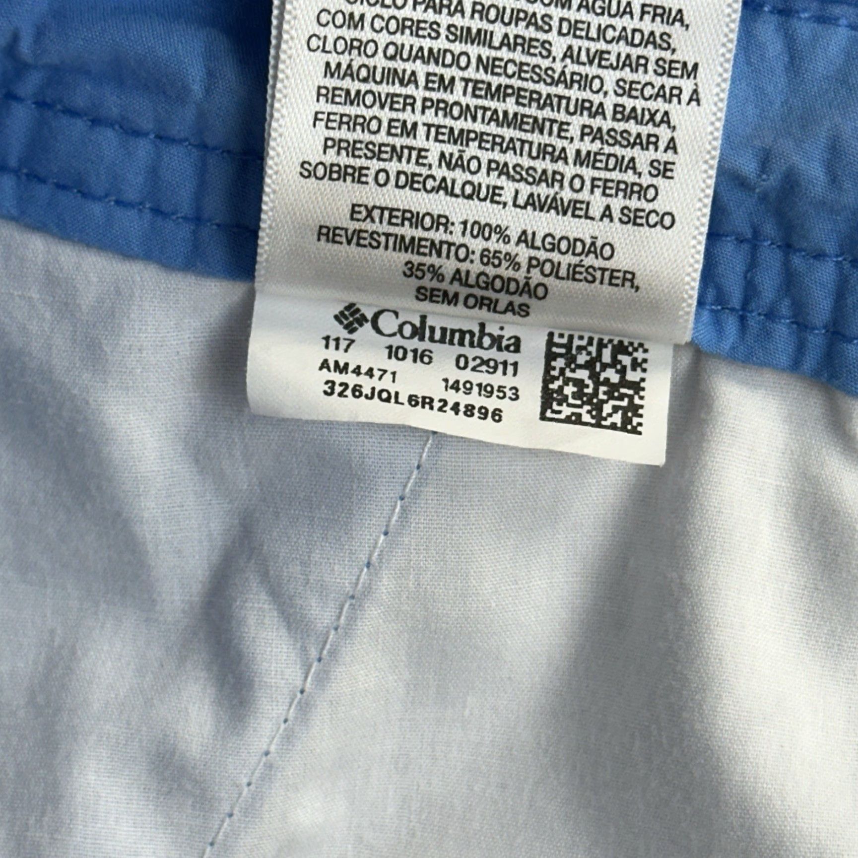 Vintage VINTAGE Columbia Washed Out Shorts Mens 32 Blue 8" Flat Front Fishing Hiking Outdoors Size US 32 / EU 48 - 6 Thumbnail